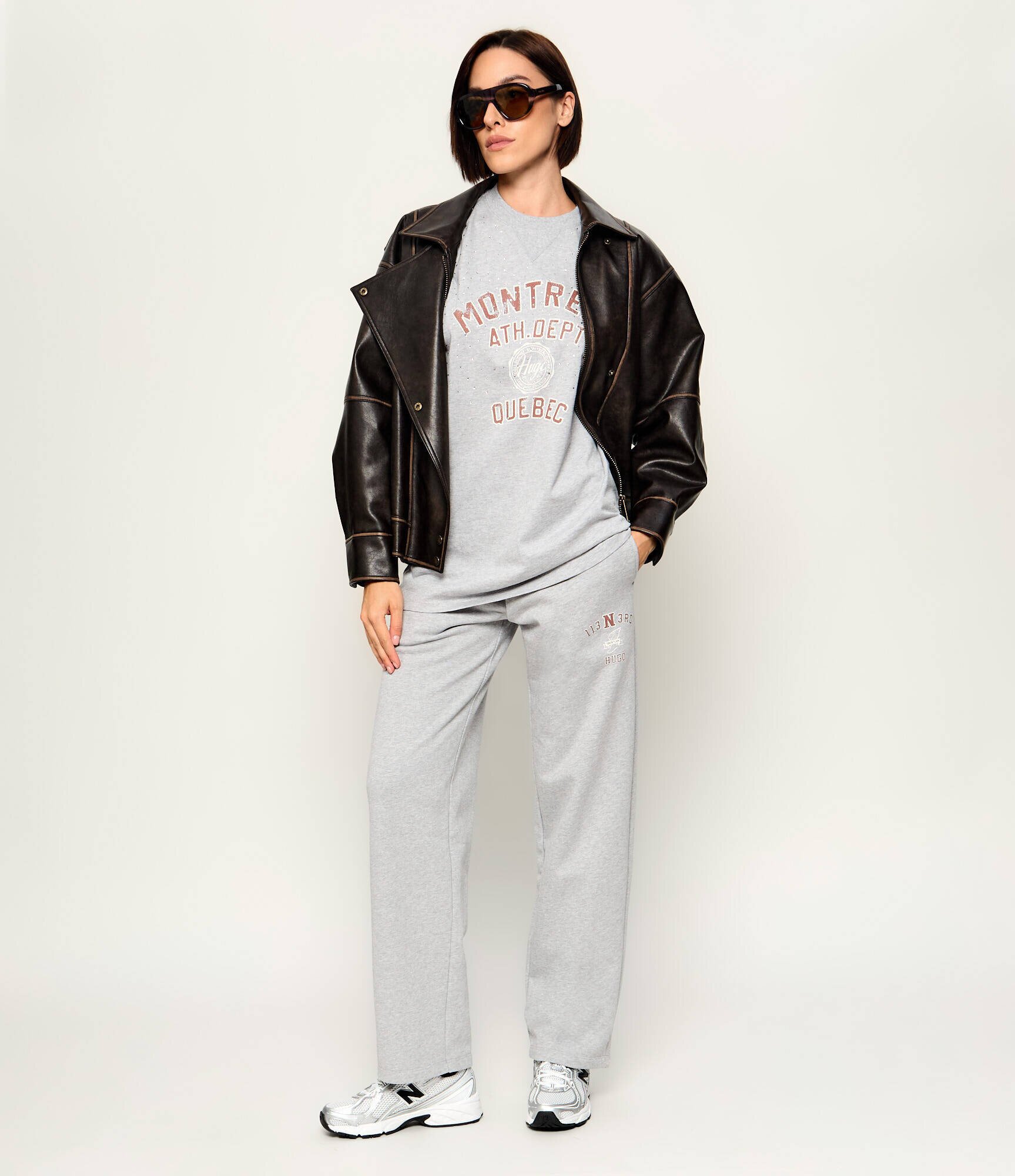 HUGO Blue Tricou Daveley_B | Oversize fit