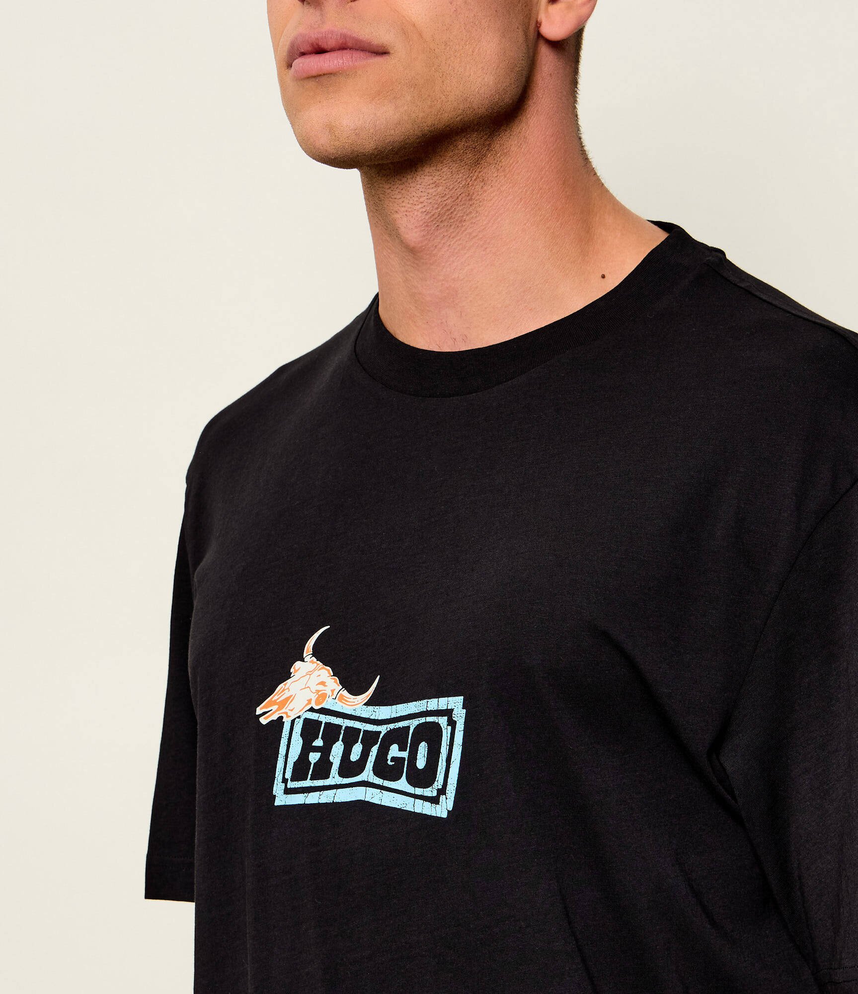 HUGO Blue Tricou Nadero | regular fit