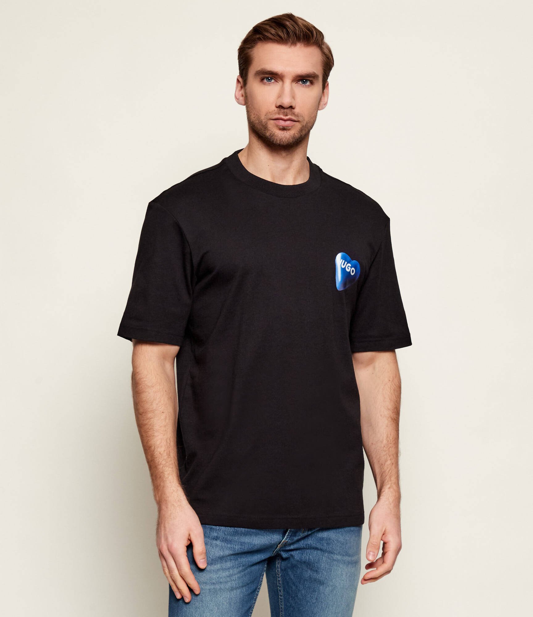 HUGO Blue Tricou Nalentinio | regular fit