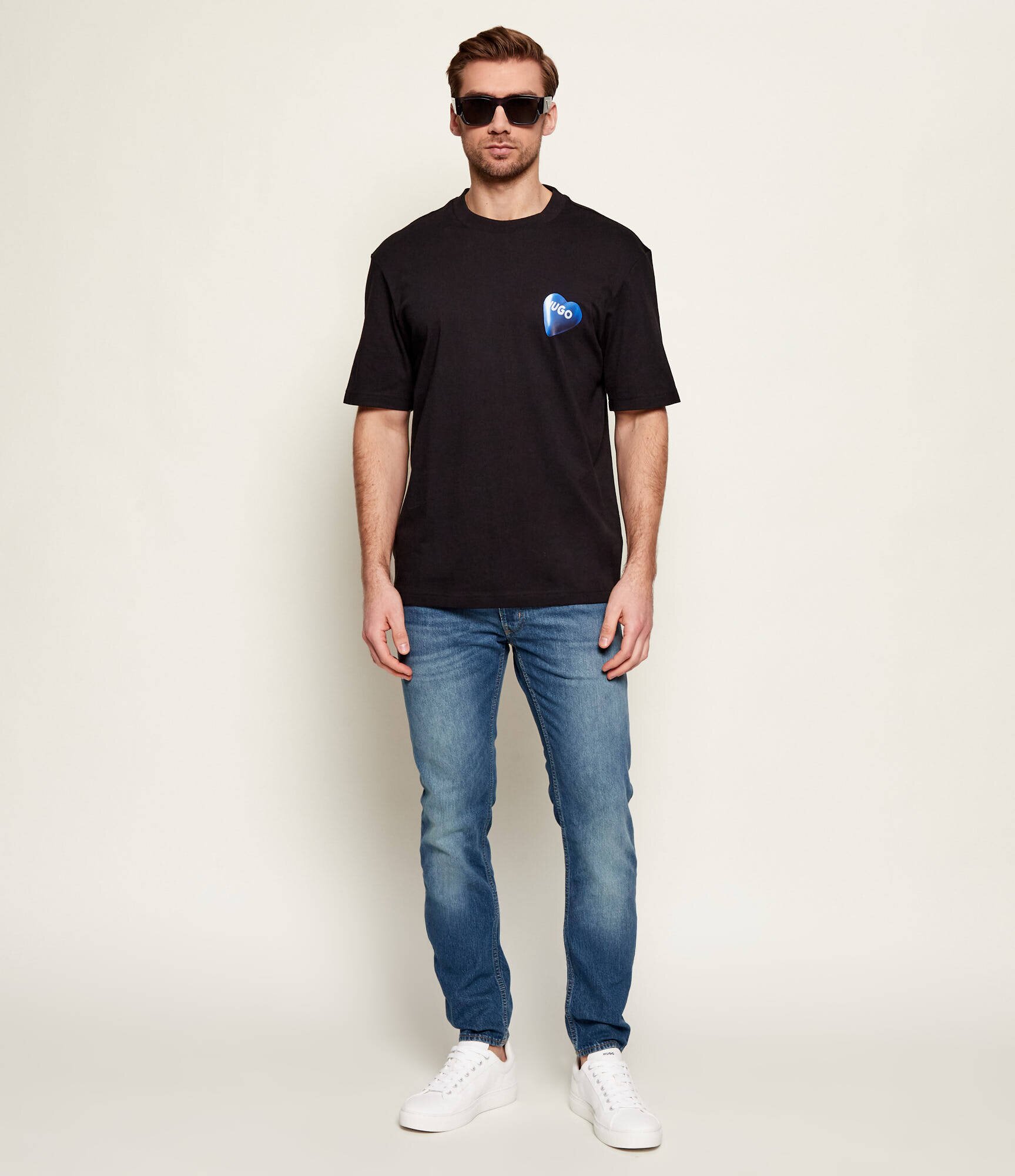 HUGO Blue Tricou Nalentinio | regular fit