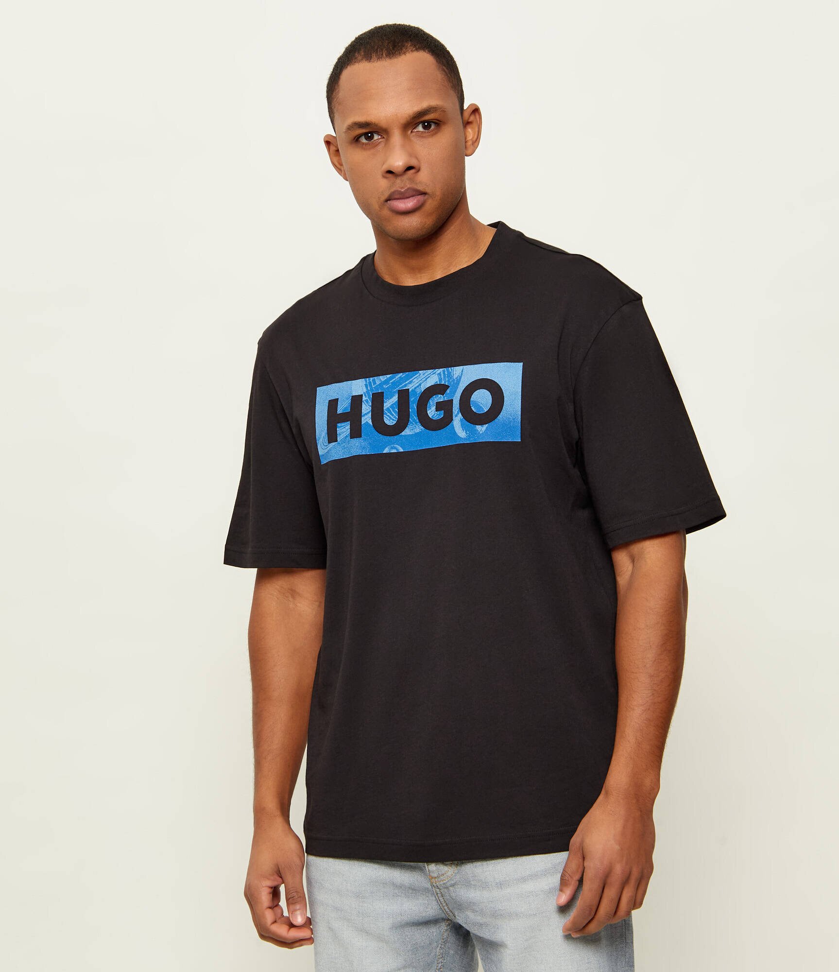 HUGO Blue Tricou Nalien | regular fit