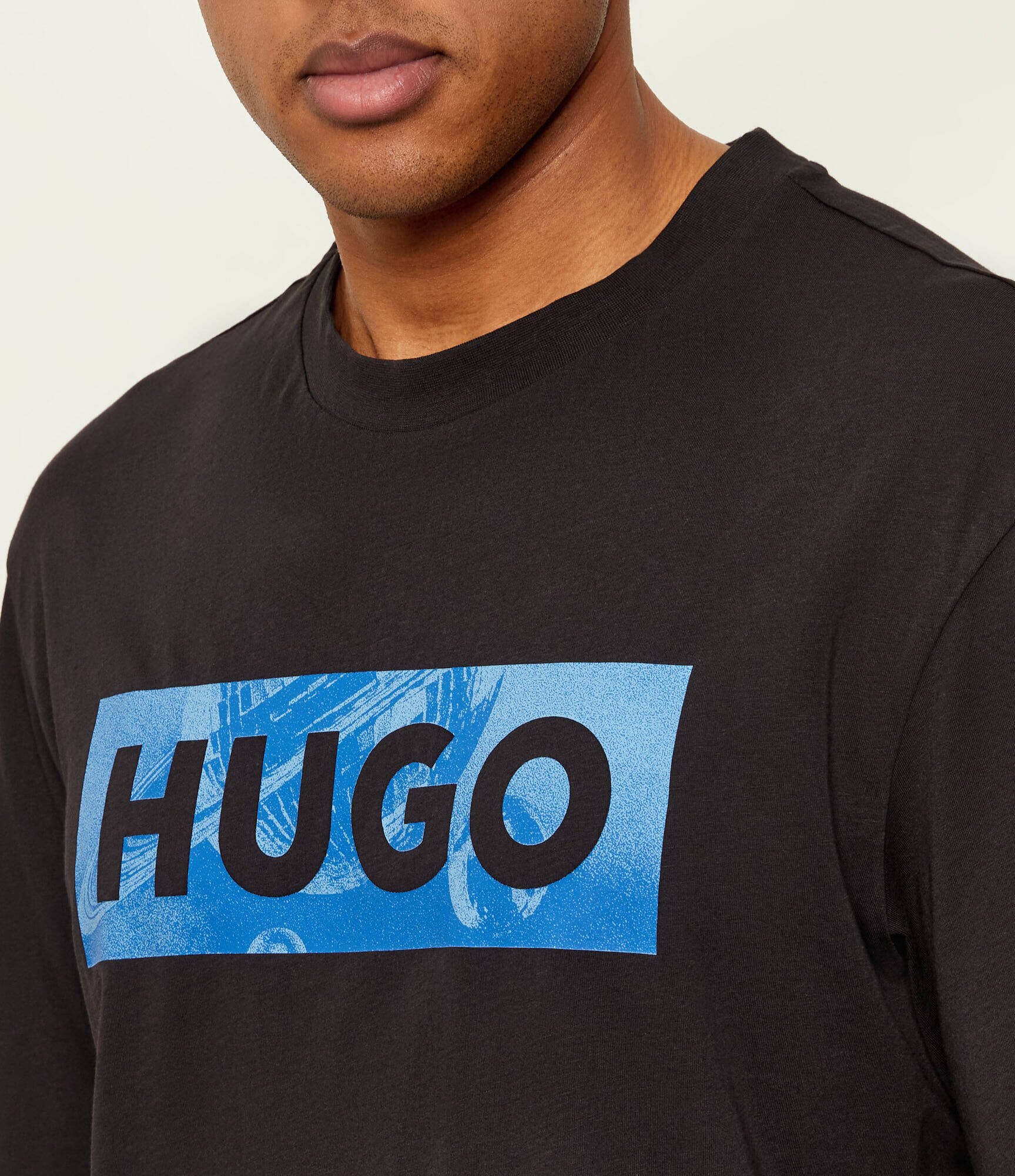 HUGO Blue Tricou Nalien | regular fit