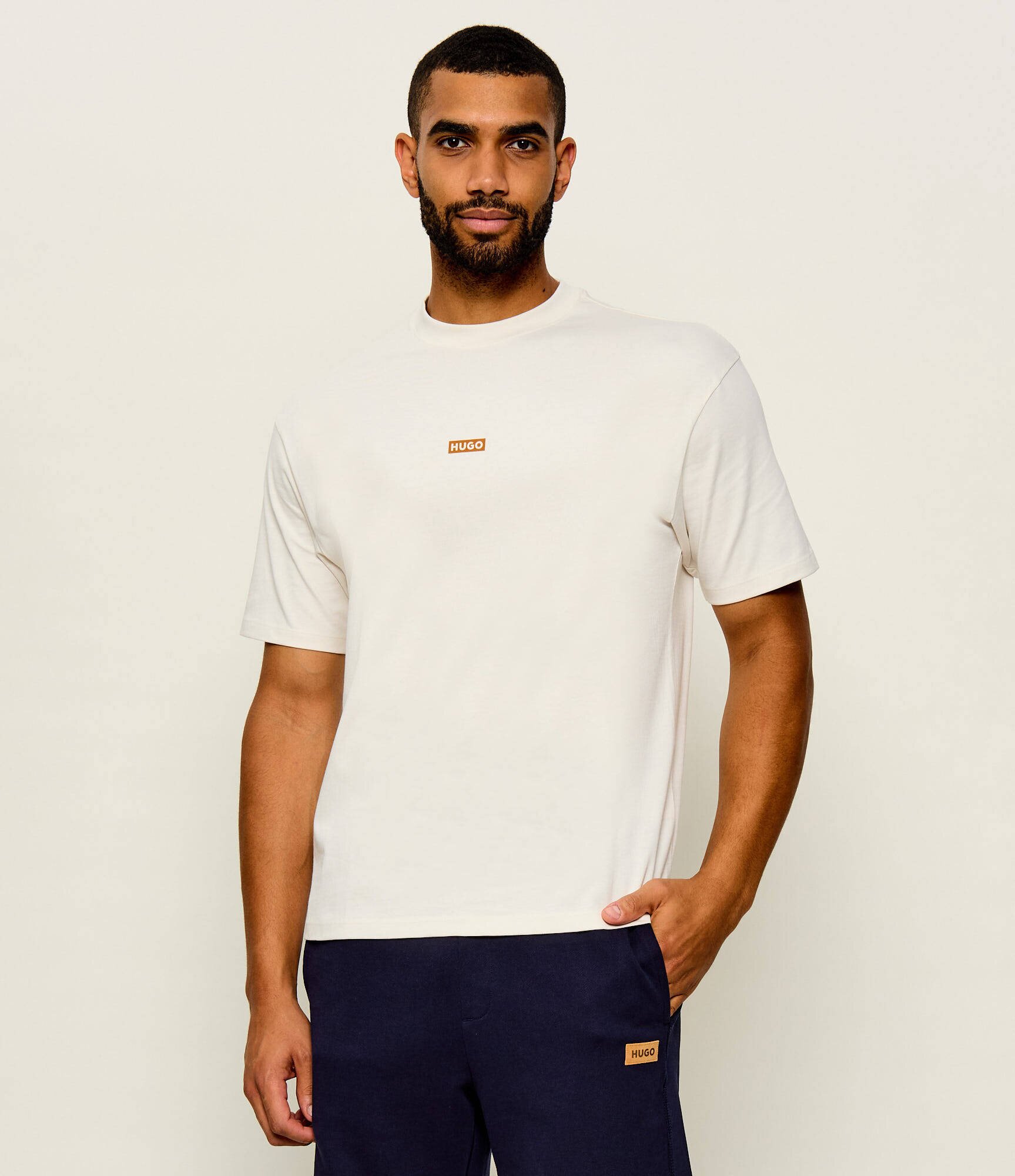 HUGO Blue Tricou Nalono | Relaxed fit