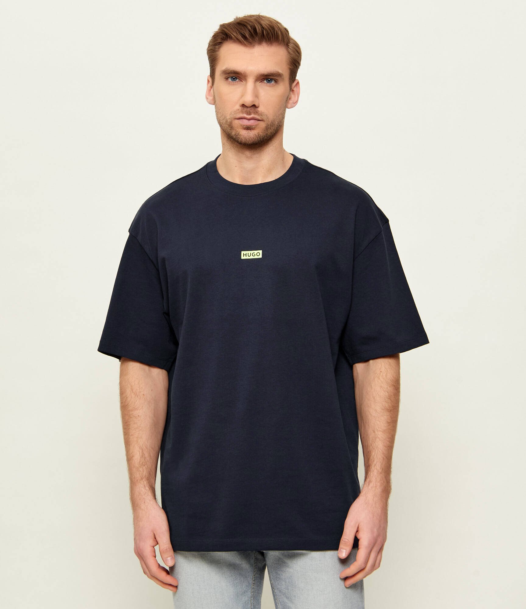 HUGO Blue Tricou Nalono | Relaxed fit
