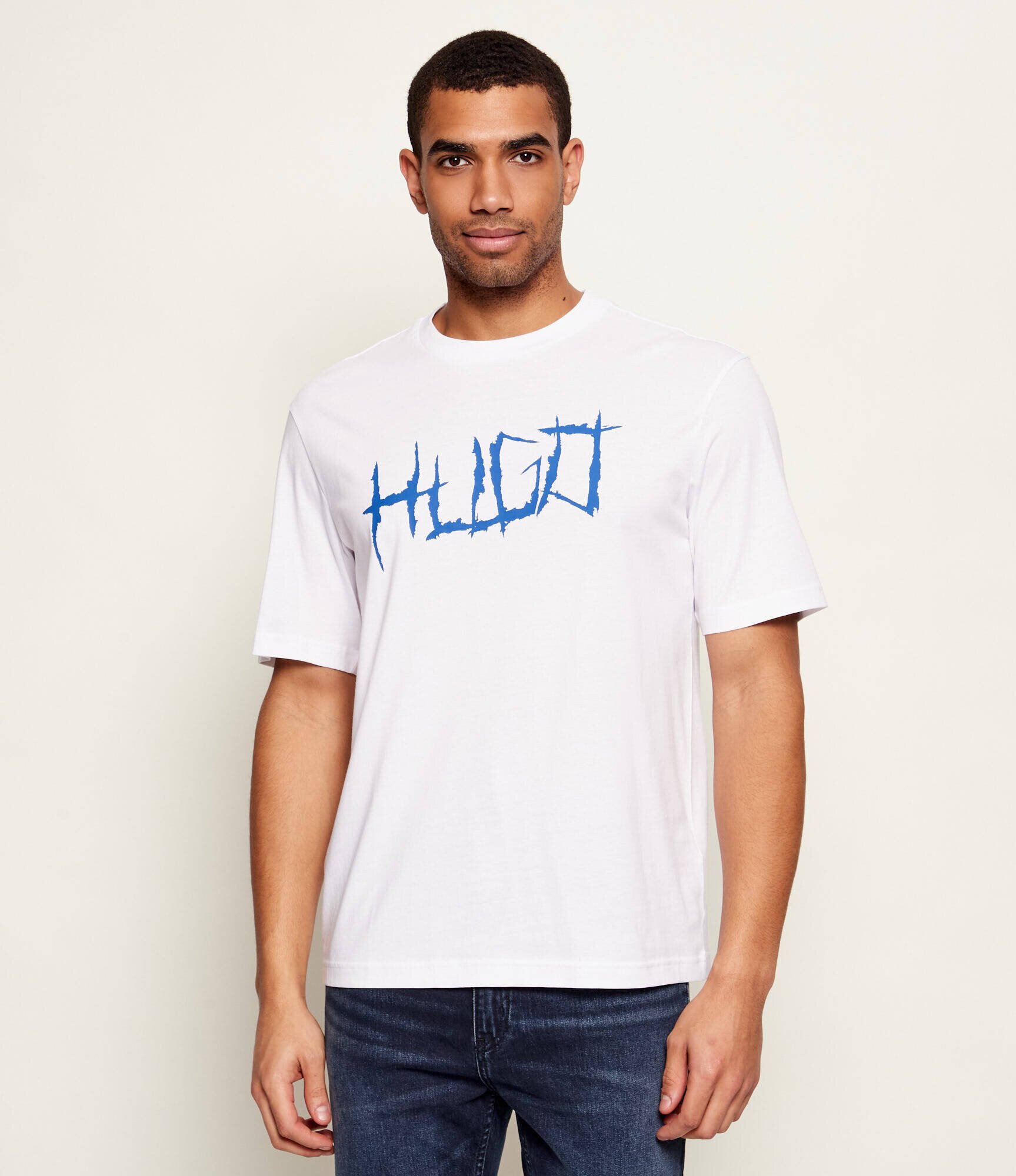 HUGO Blue Tricou Namerix | regular fit