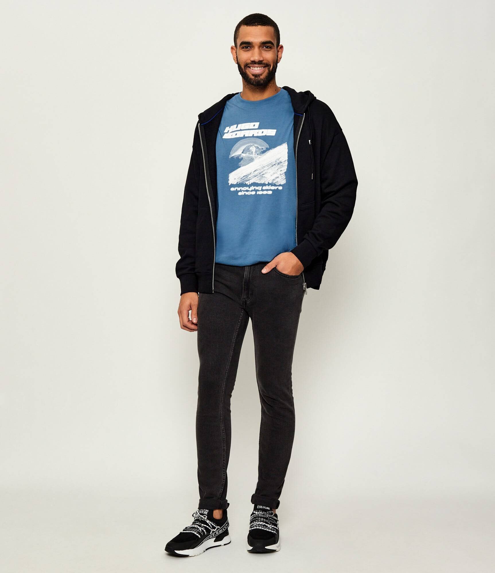 HUGO Blue Tricou Napolux | regular fit