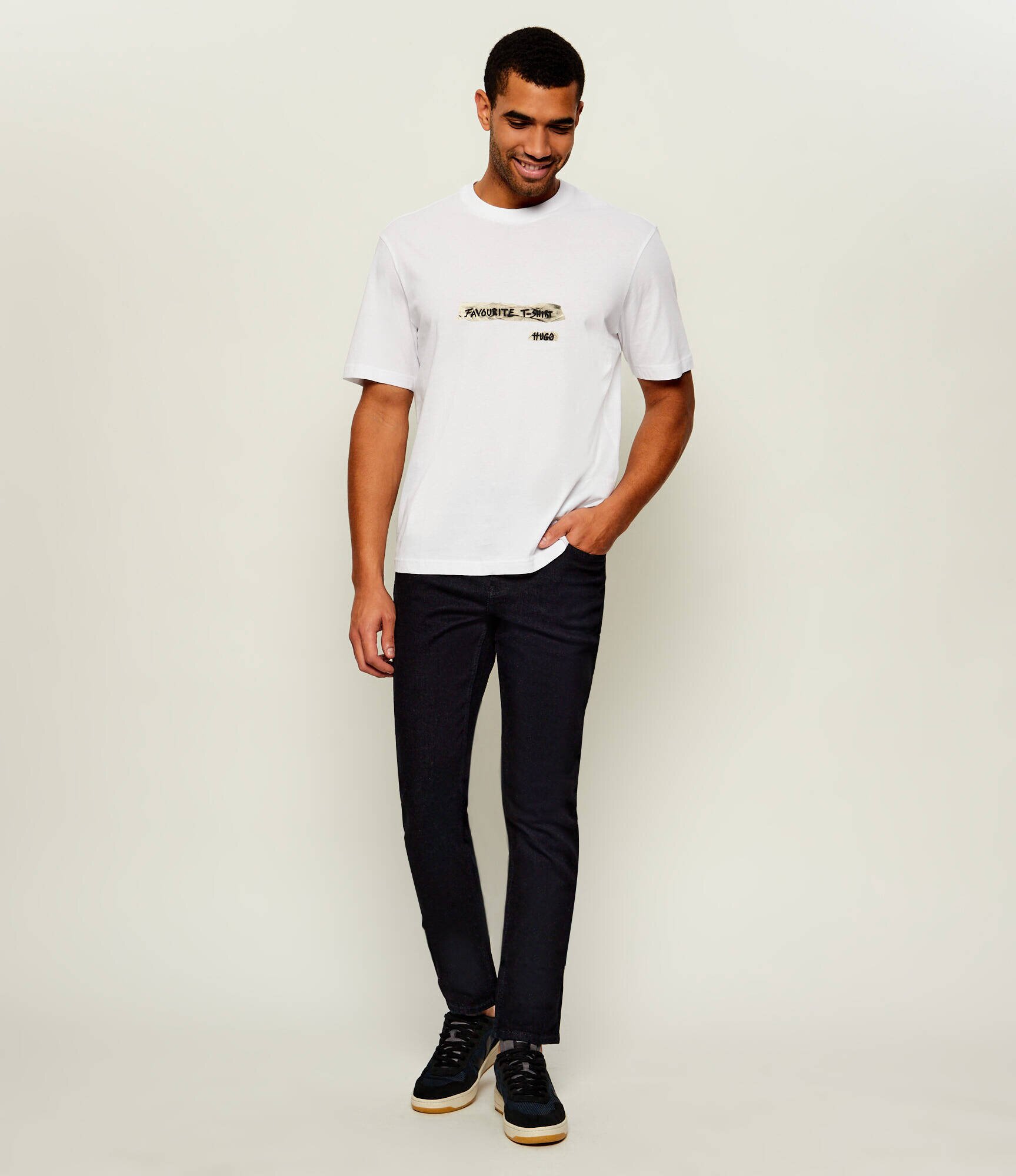 HUGO Blue Tricou Naxter | regular fit