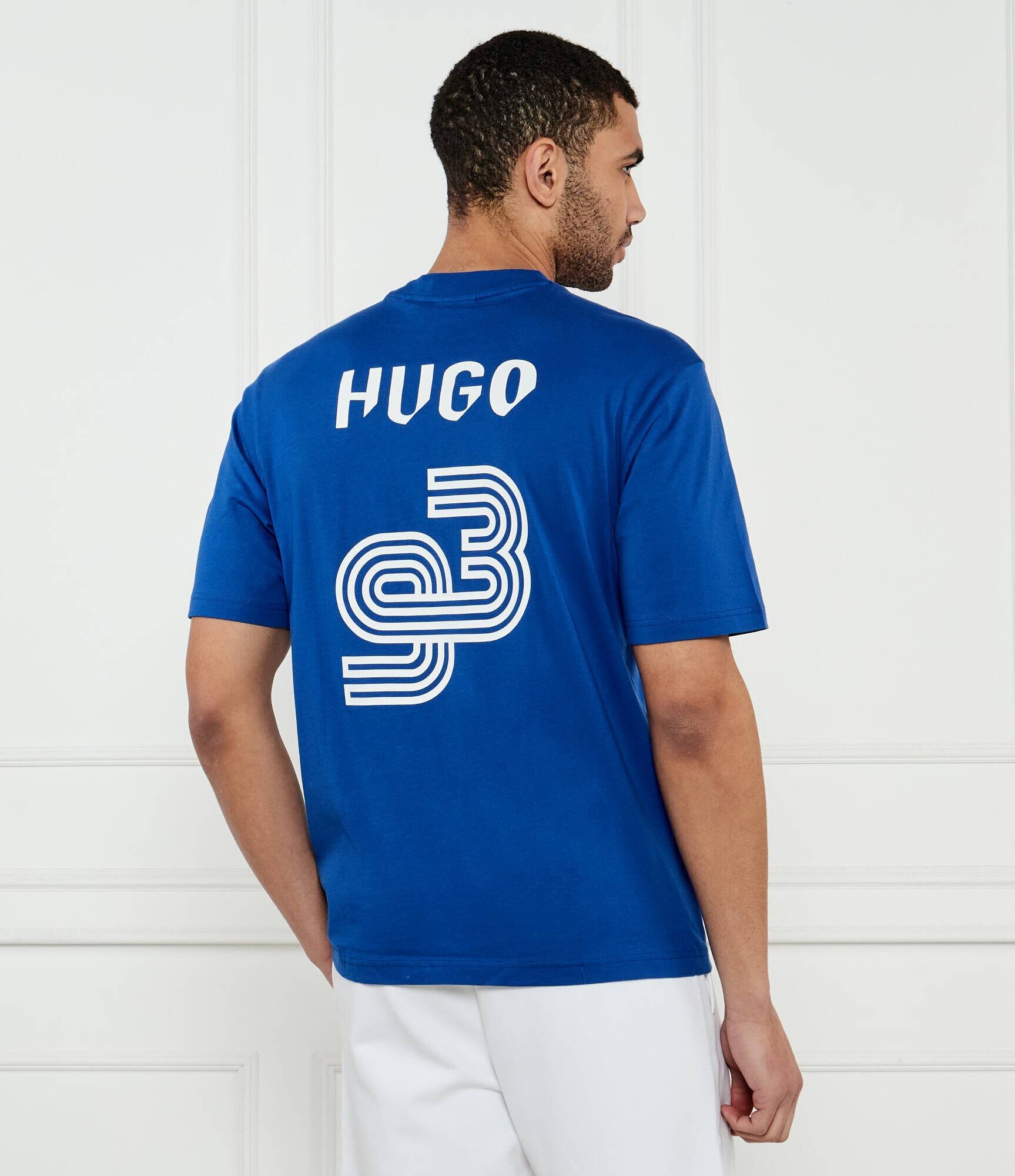 HUGO Blue Tricou Nebulop | Regular Fit
