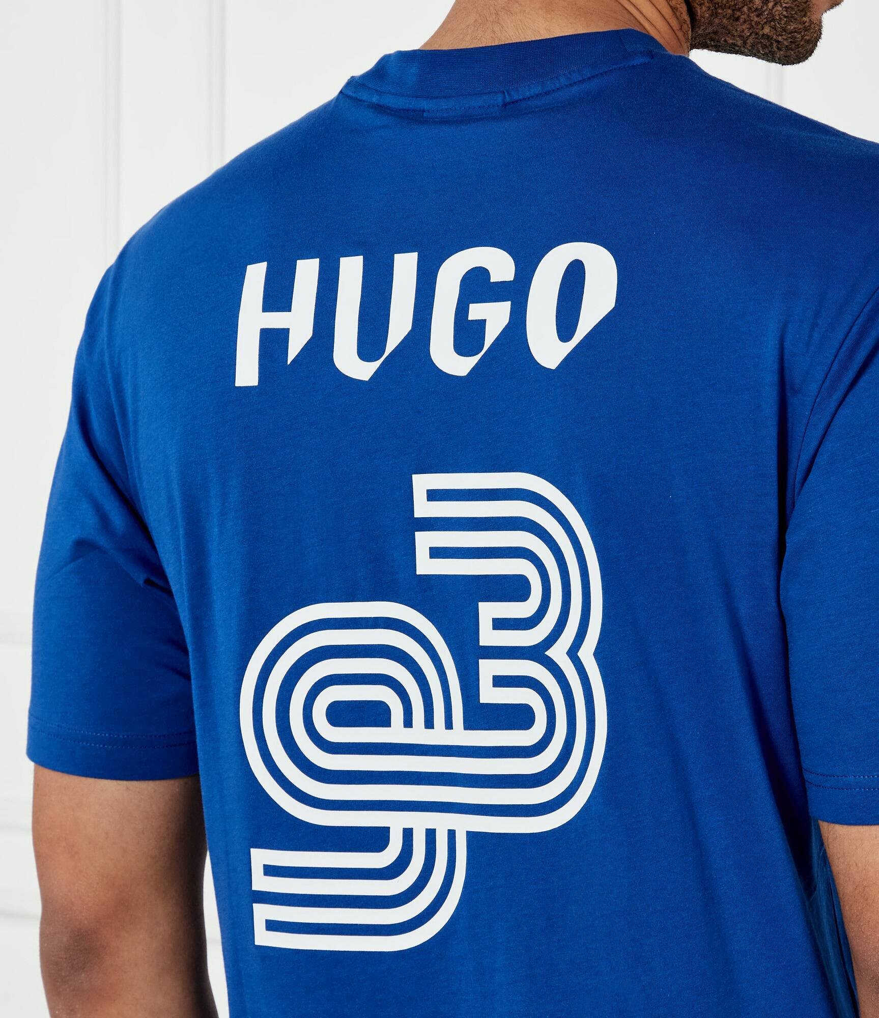 HUGO Blue Tricou Nebulop | Regular Fit
