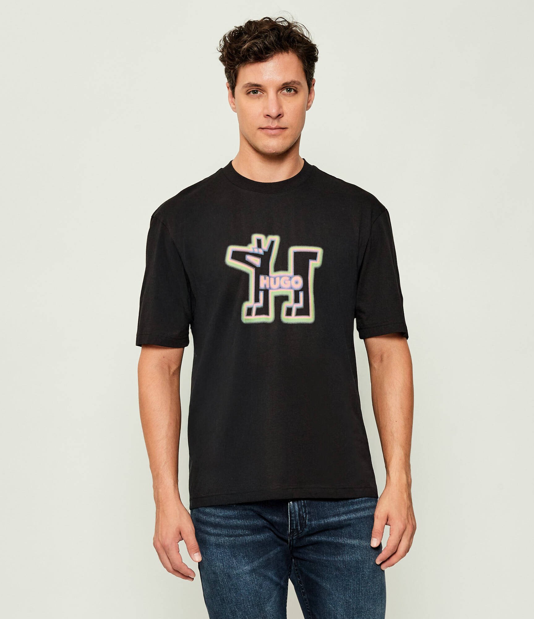 HUGO Blue Tricou Nedirix | regular fit