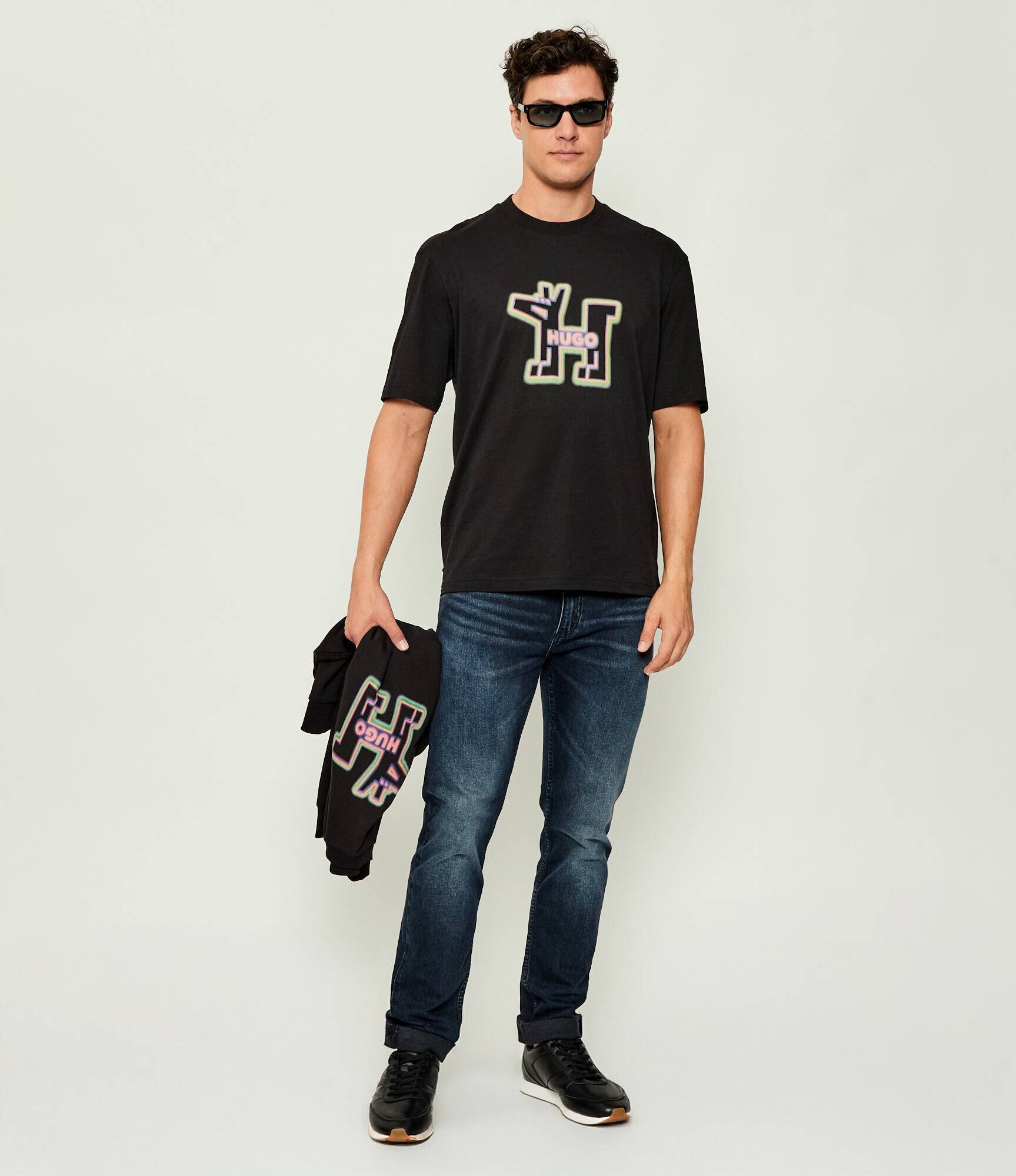 HUGO Blue Tricou Nedirix | regular fit