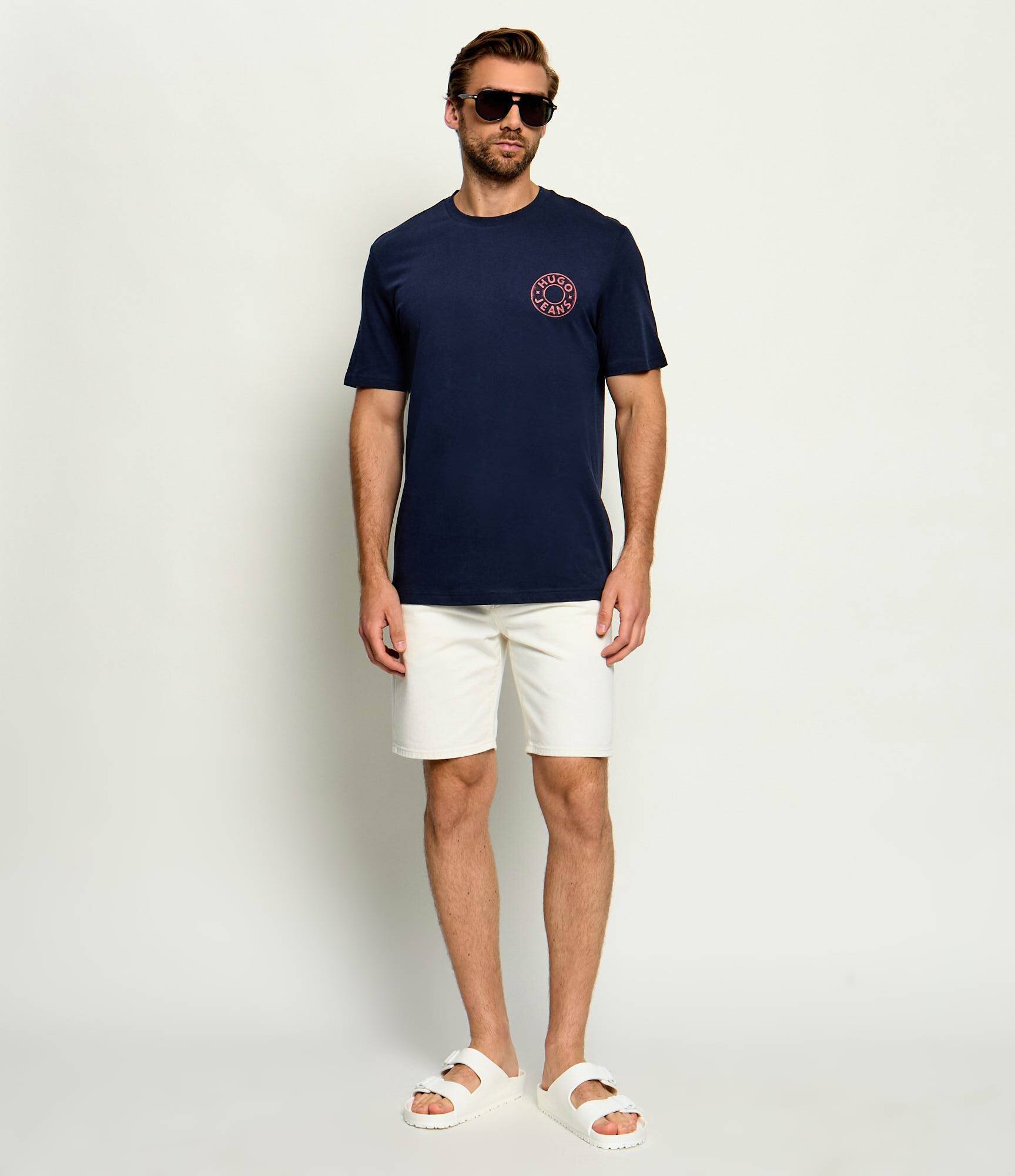 HUGO Blue Tricou Nemodo | regular fit