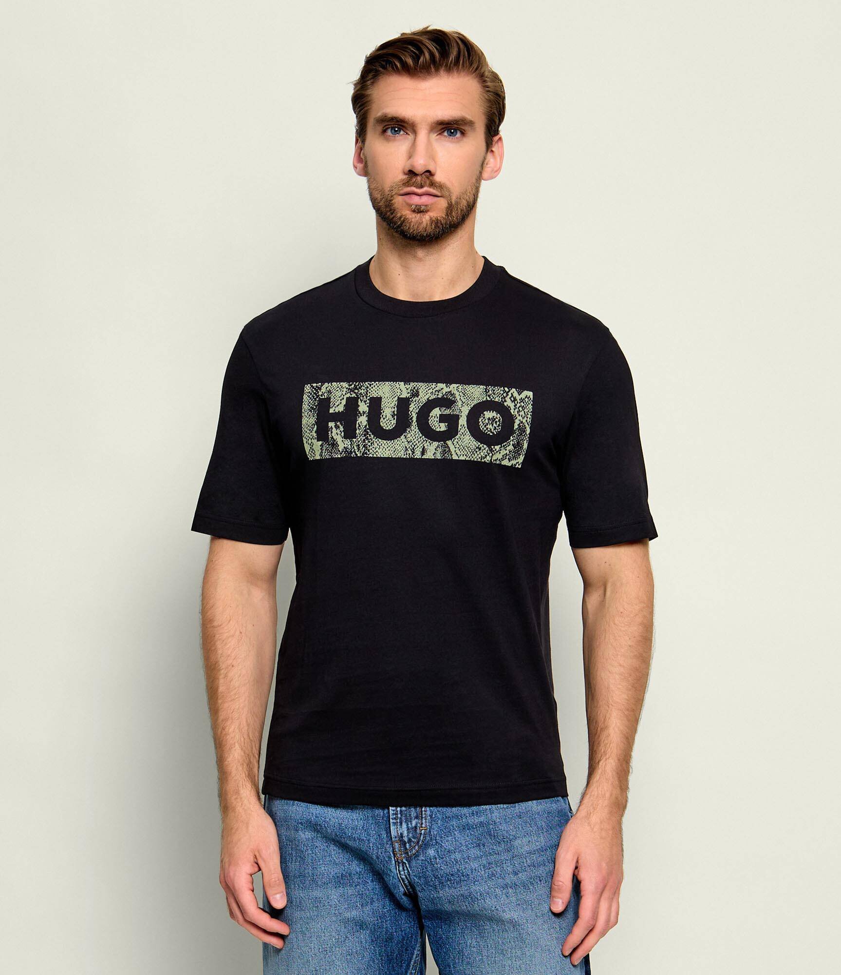 HUGO Blue Tricou Nerpient | regular fit