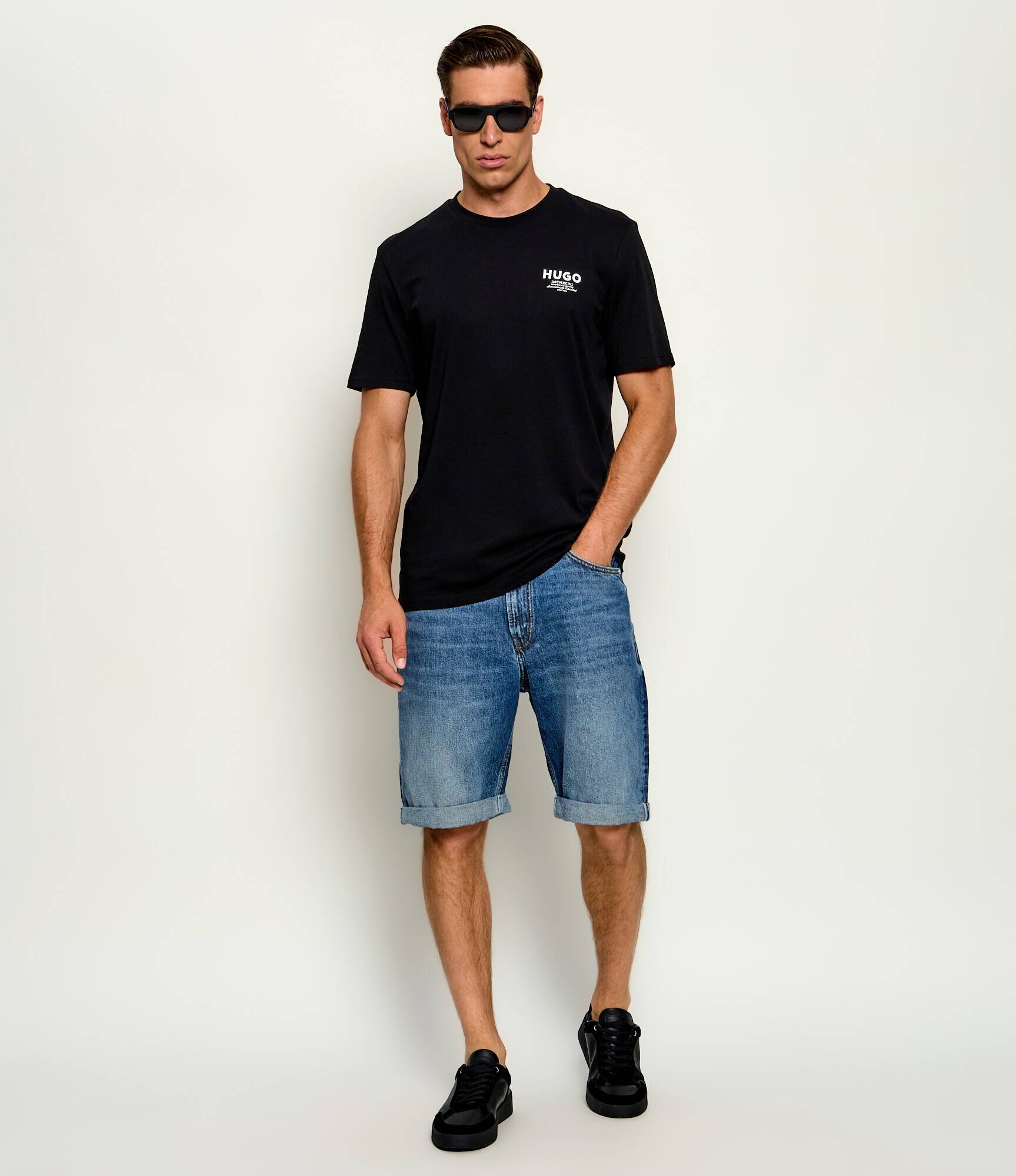 HUGO Blue Tricou Nesptee | regular fit