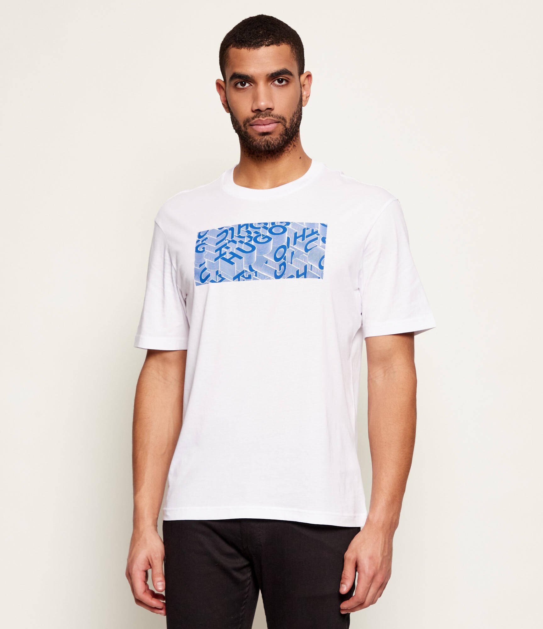 HUGO Blue Tricou Nierofix | regular fit