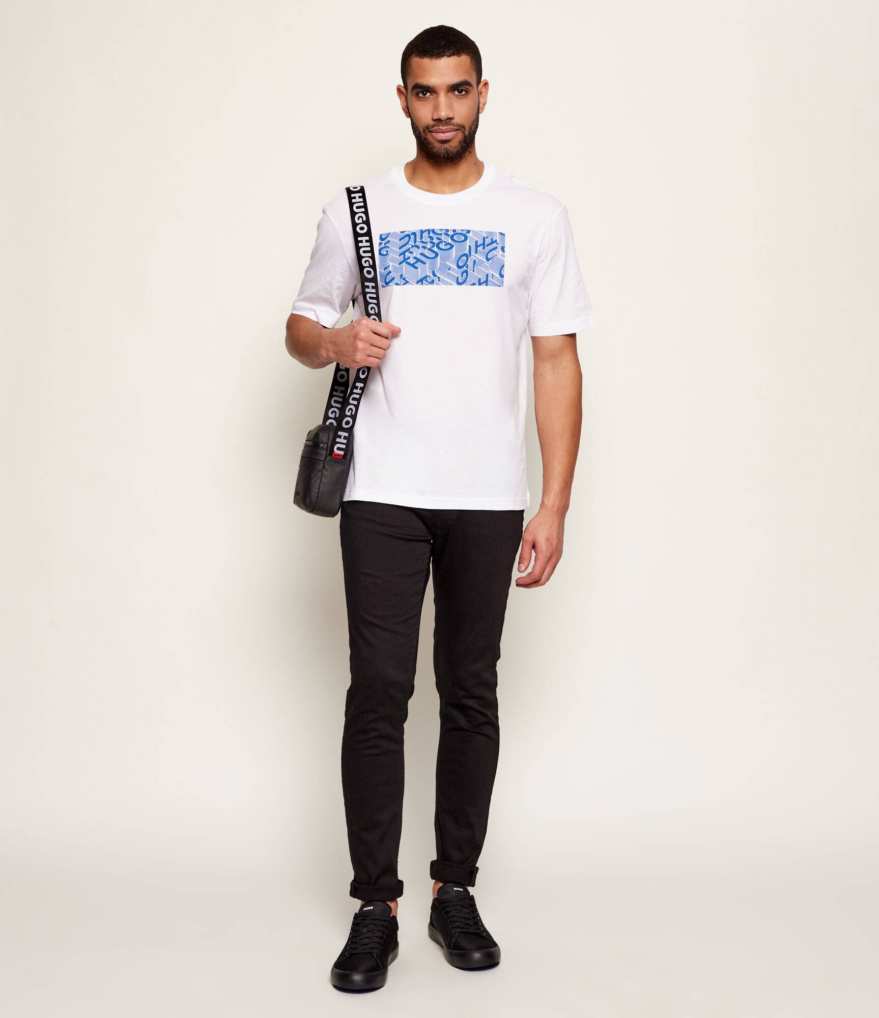 HUGO Blue Tricou Nierofix | regular fit