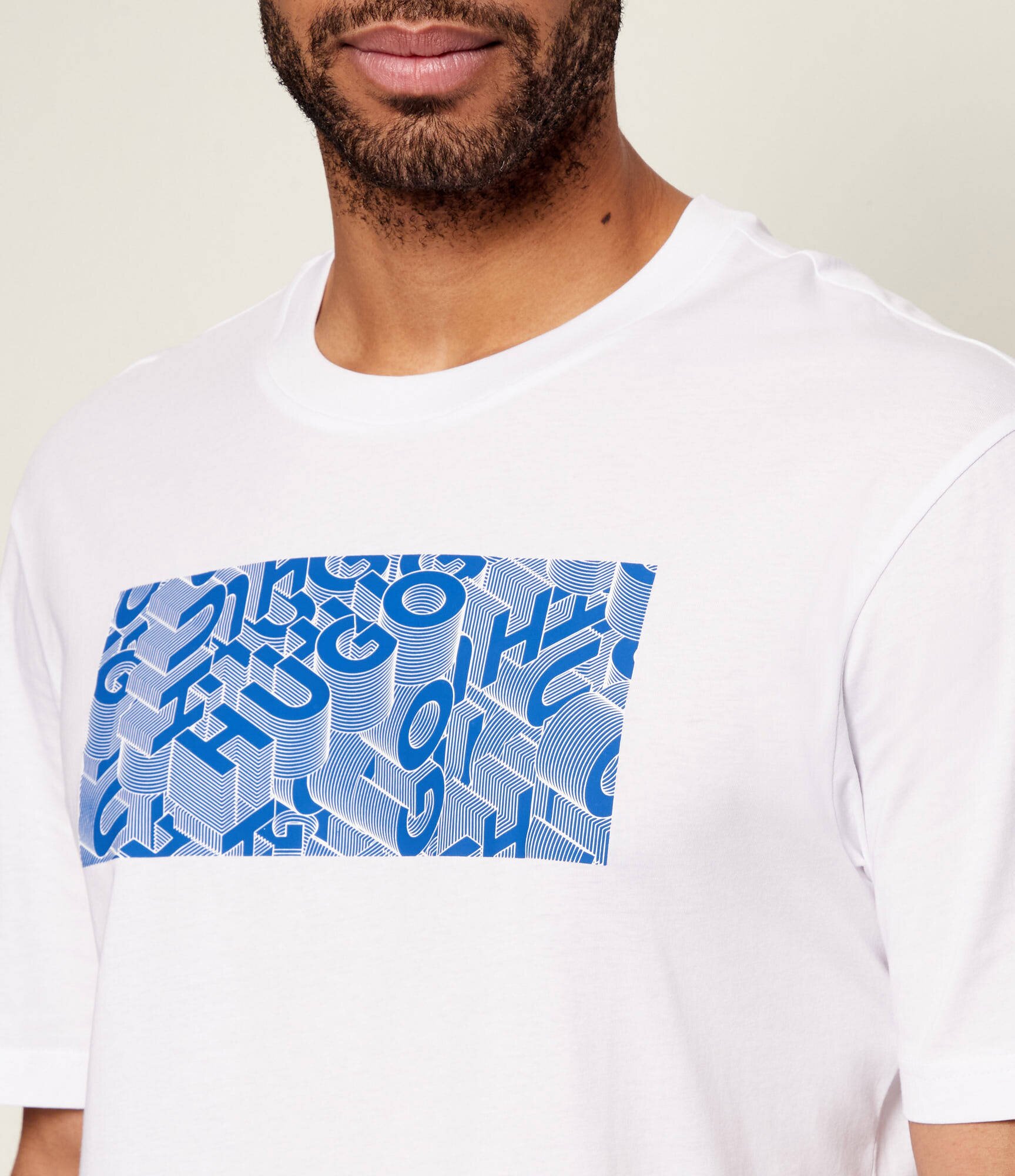 HUGO Blue Tricou Nierofix | regular fit