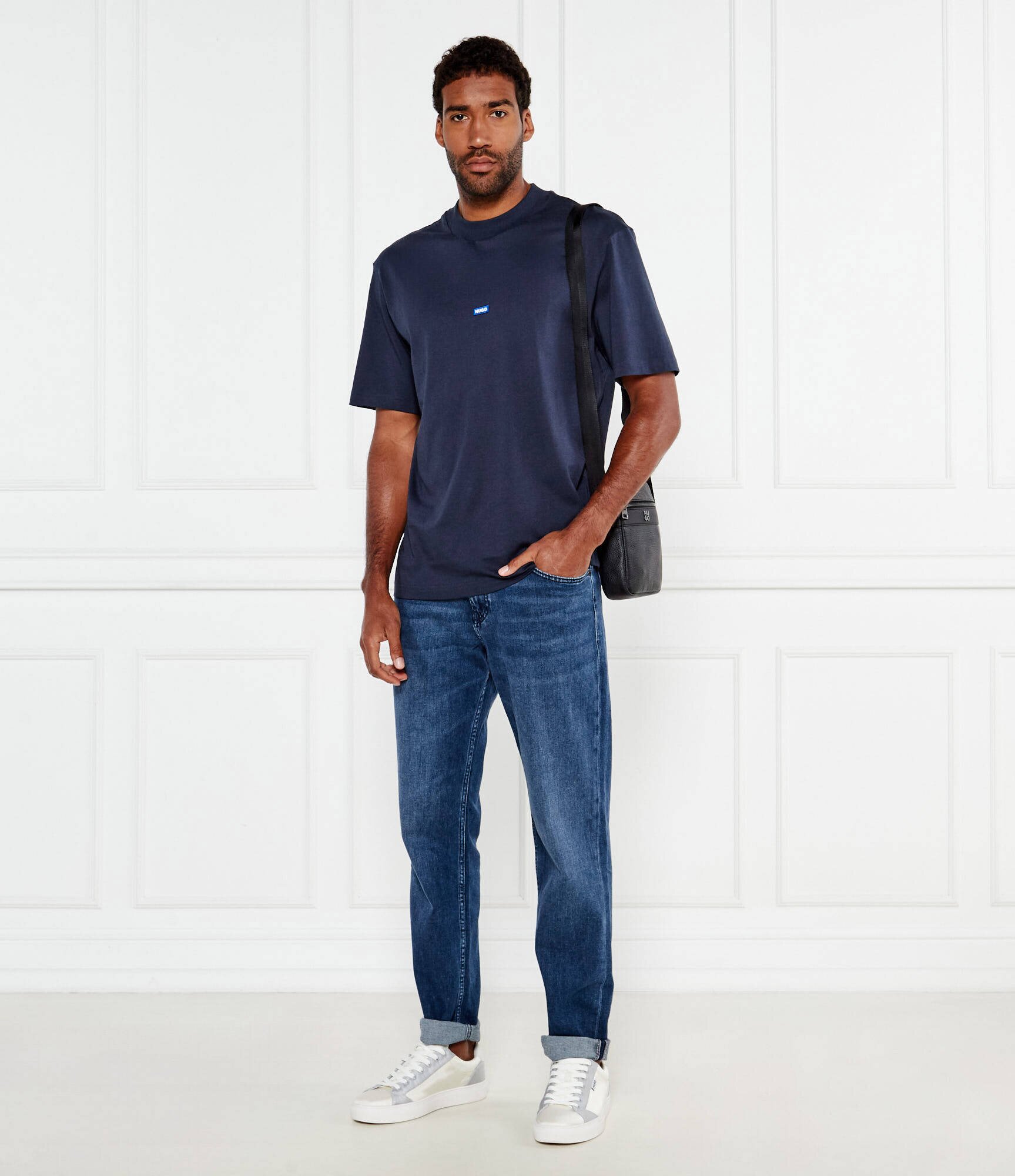 HUGO Blue Tricou Nieros | Regular Fit