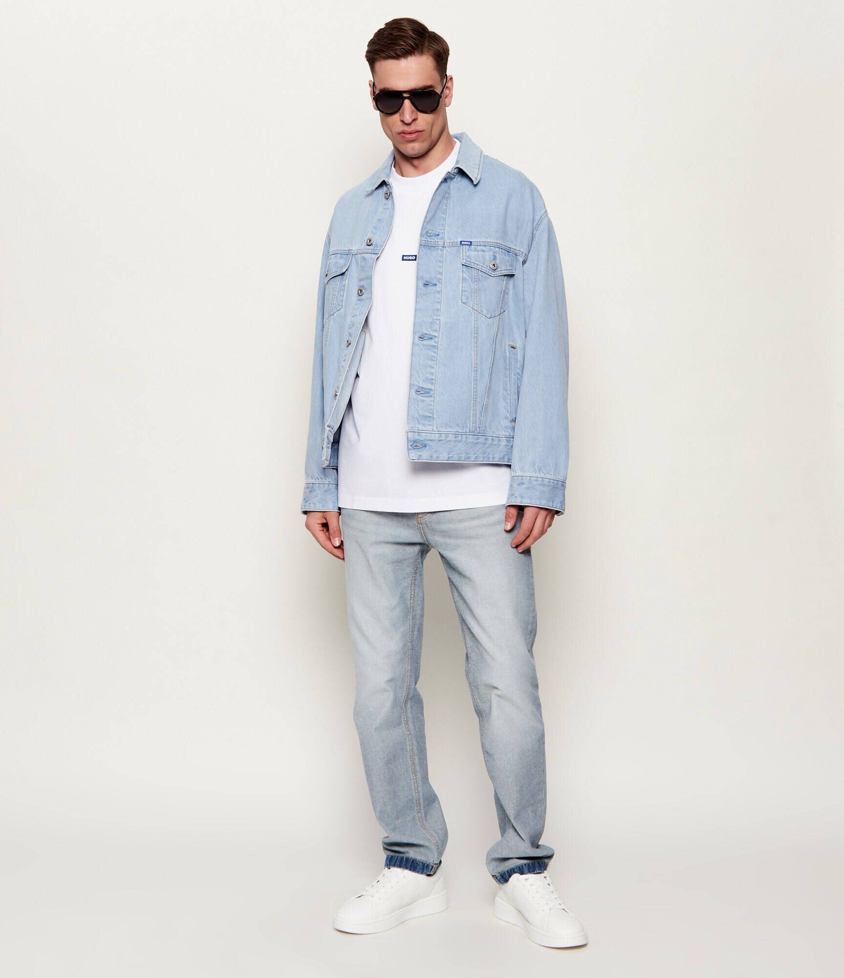 HUGO Blue Tricou Nieros | Regular Fit