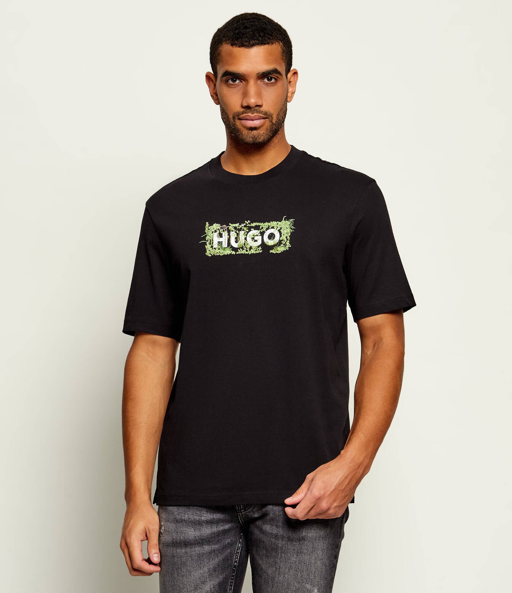HUGO Blue Tricou Niviotee | regular fit