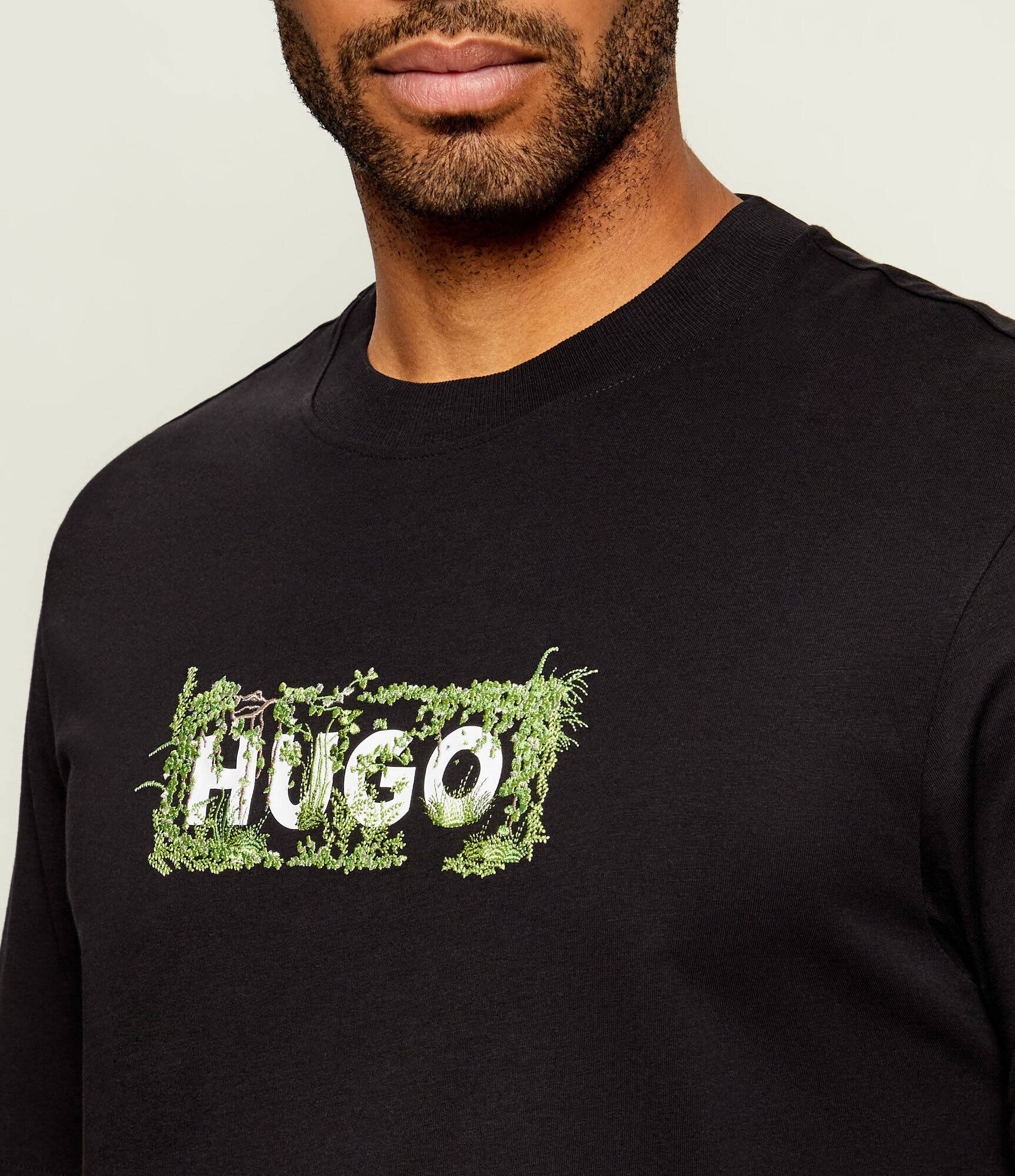 HUGO Blue Tricou Niviotee | regular fit