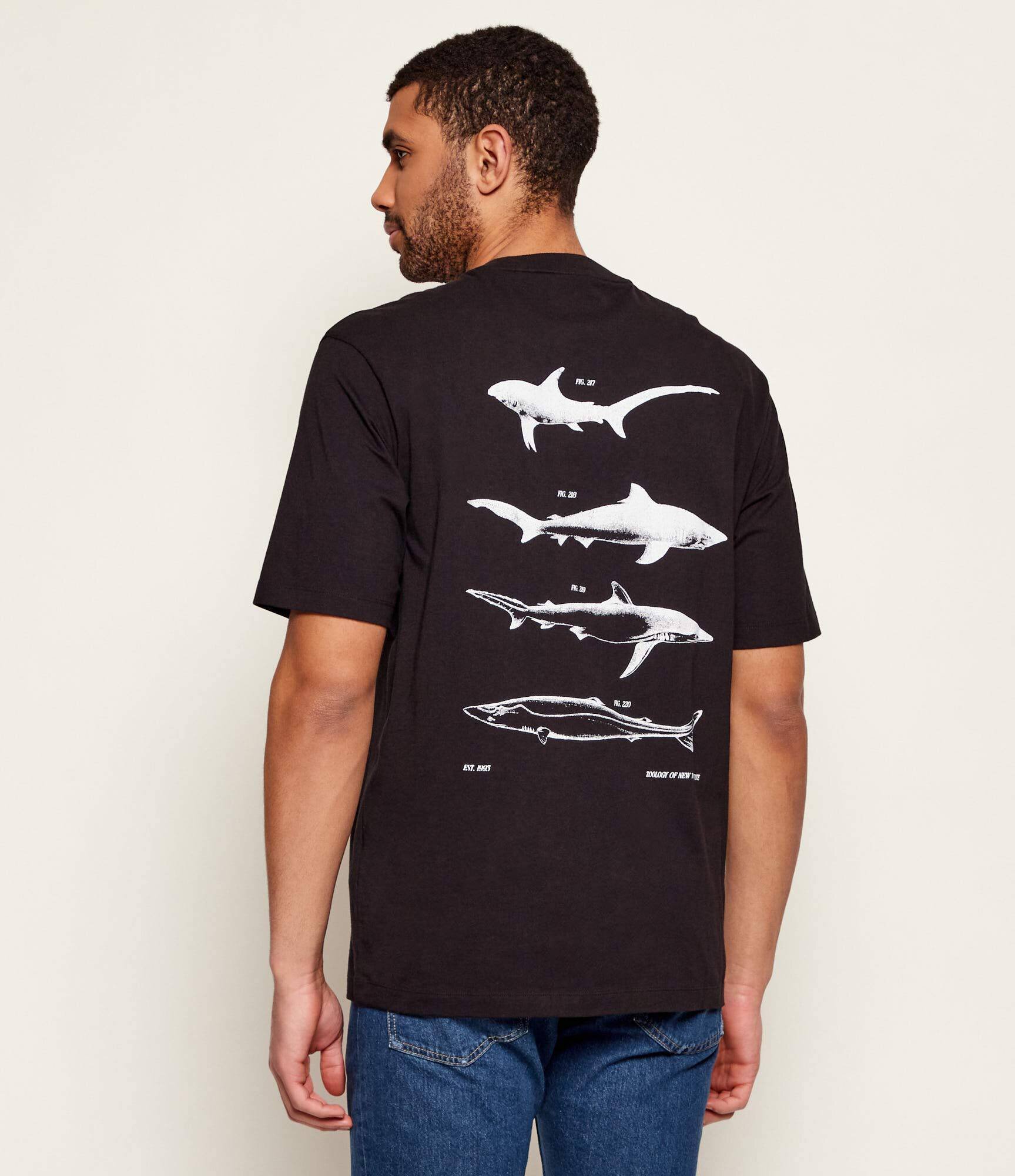 HUGO Blue Tricou Nofishix | regular fit