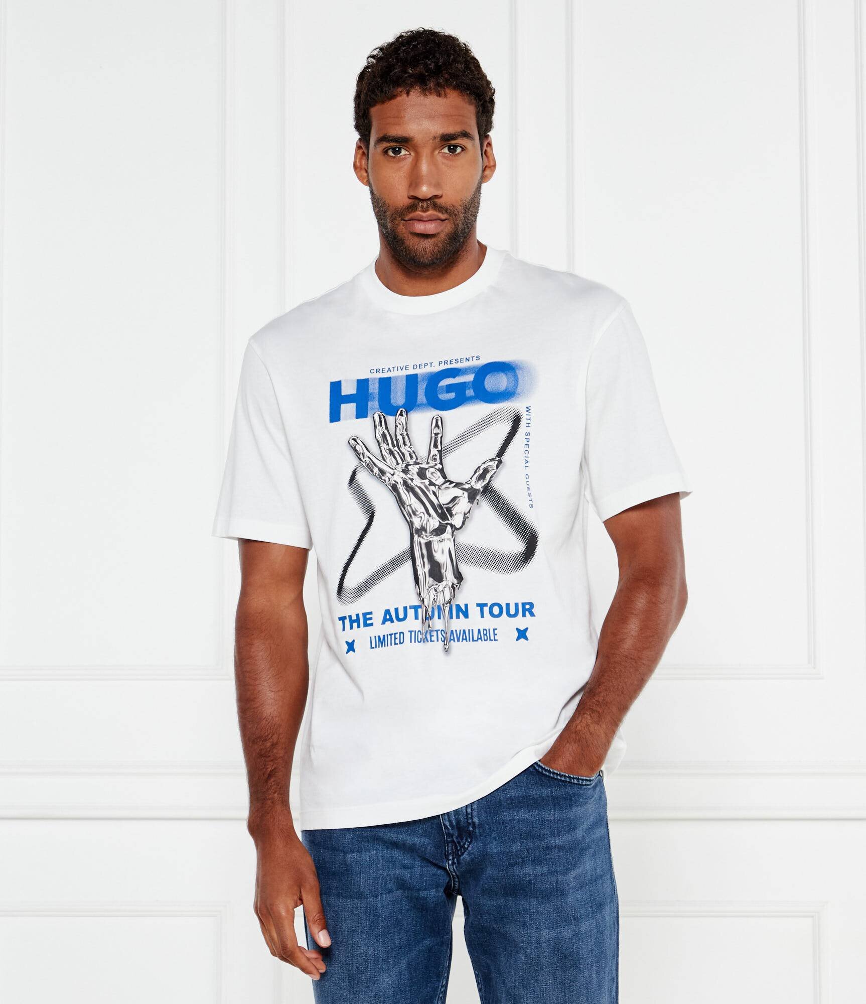 HUGO Blue Tricou Nopix | Regular Fit