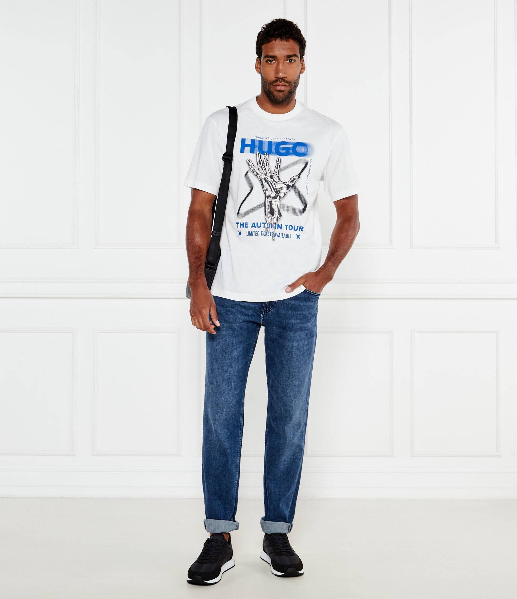 HUGO Blue Tricou Nopix | Regular Fit