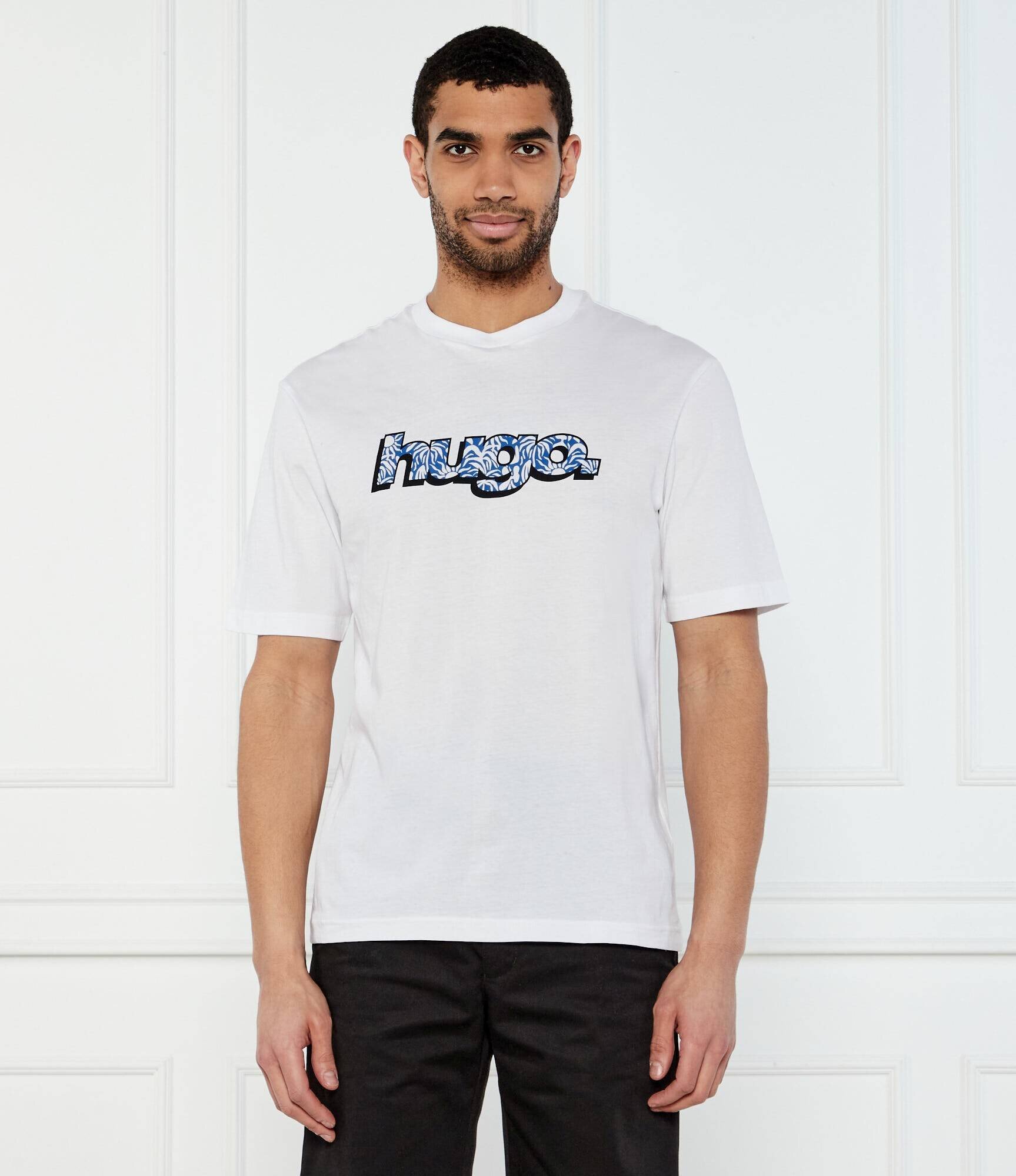 HUGO Blue Tricou Nugibol | Regular Fit