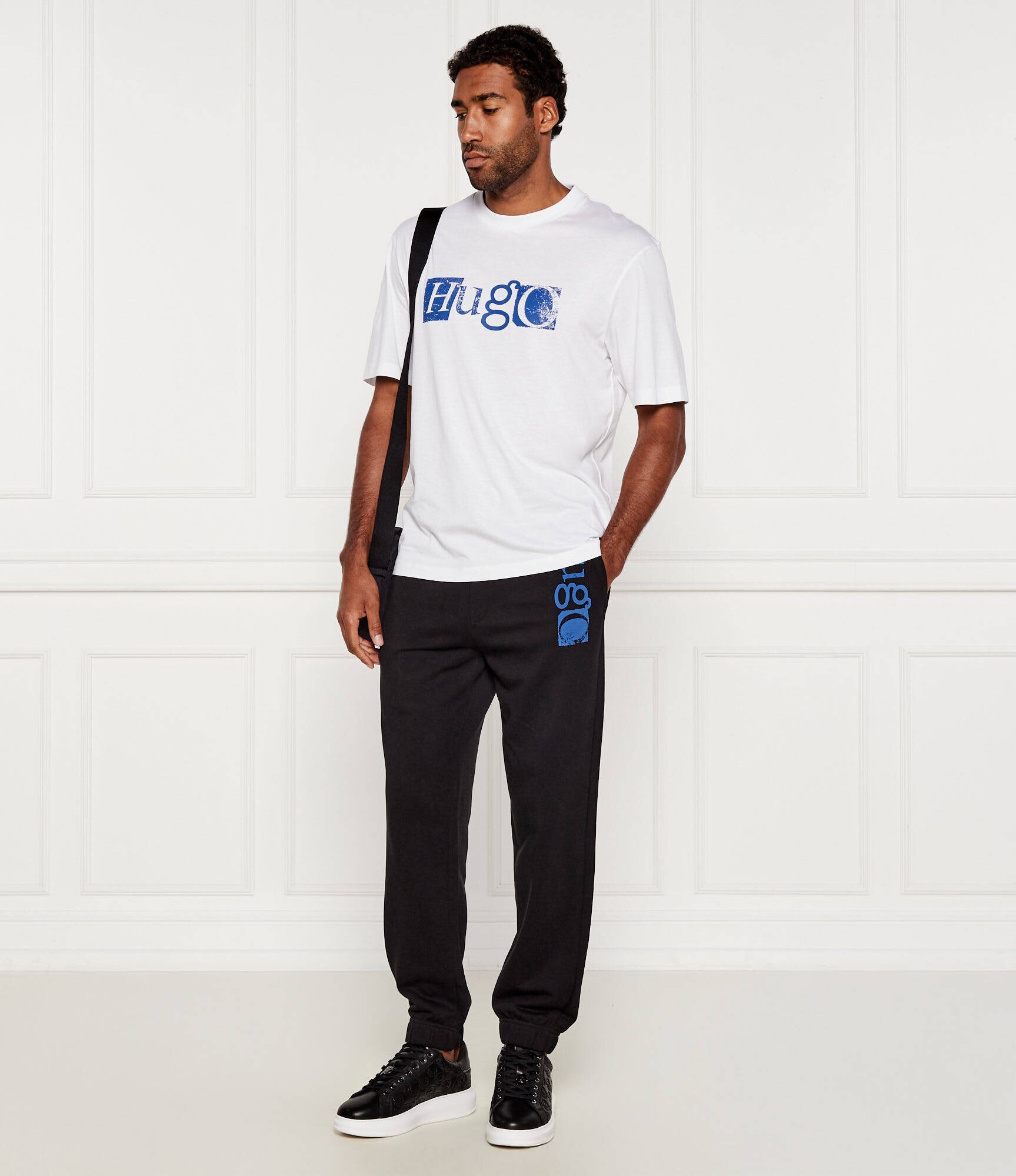 HUGO Blue Tricou Nugix | Loose fit