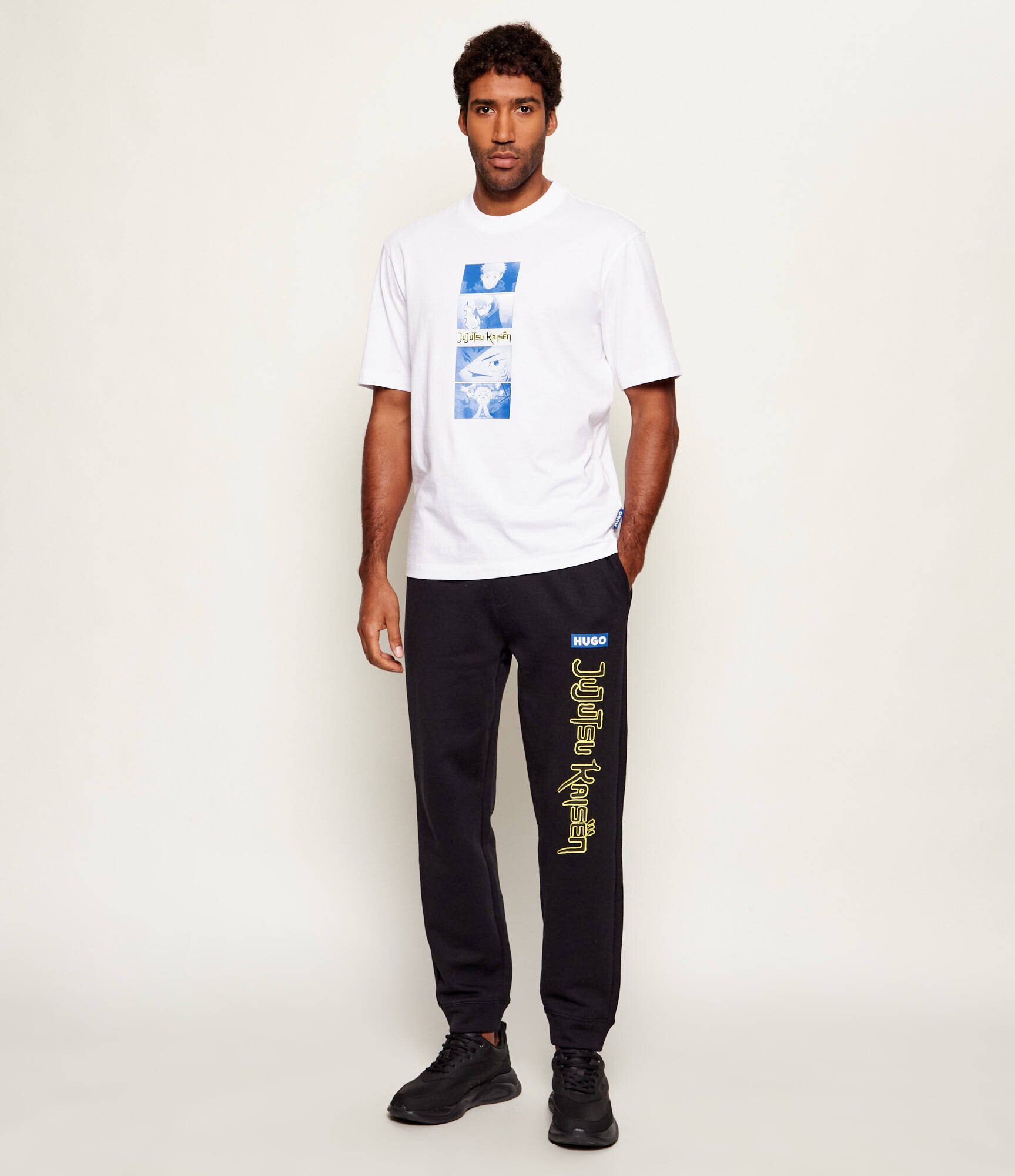 HUGO Blue Tricou Nuley_JJK Hugo x Jujutsu Kaisen | regular fit
