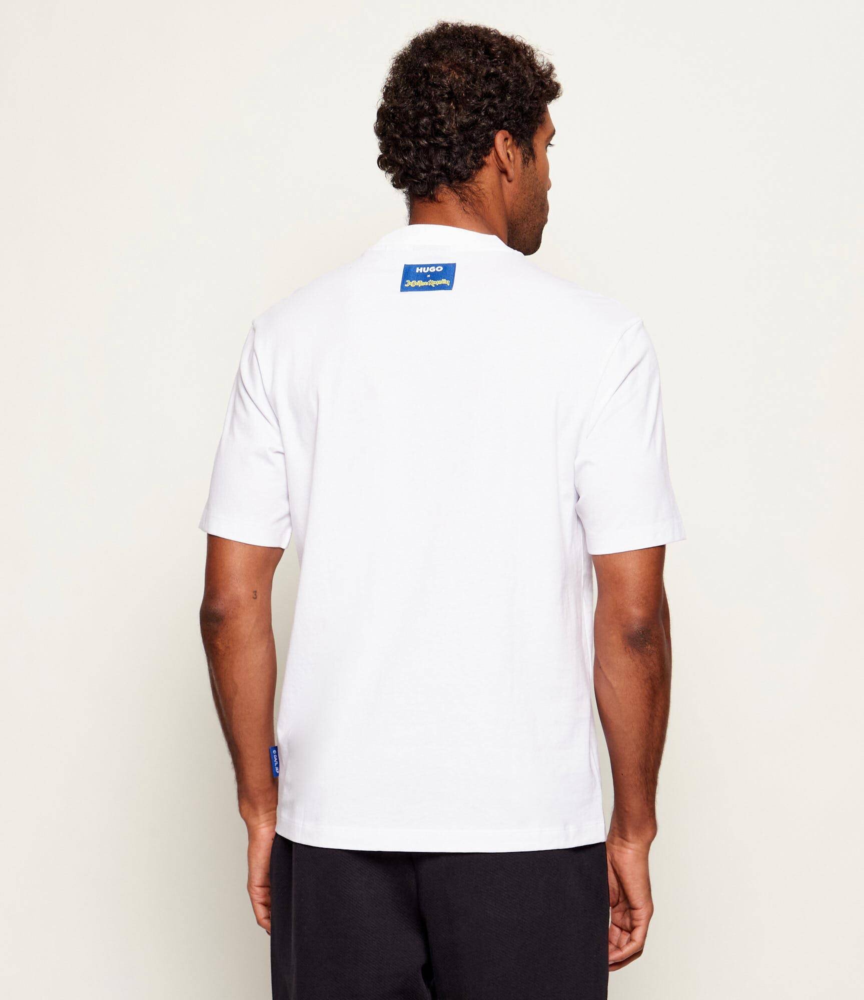 HUGO Blue Tricou Nuley_JJK Hugo x Jujutsu Kaisen | regular fit