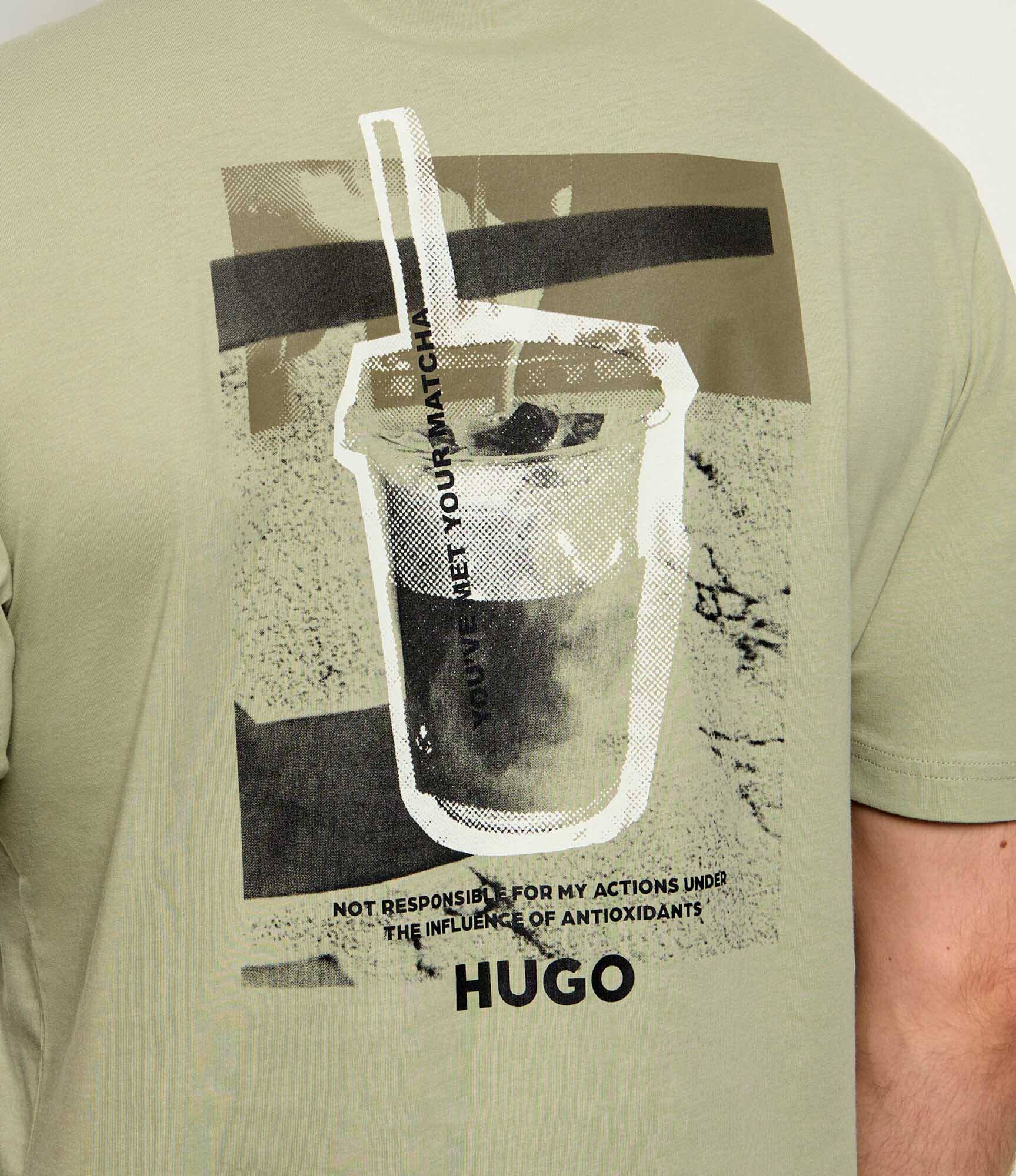 HUGO Blue Tricou Nurobos | regular fit