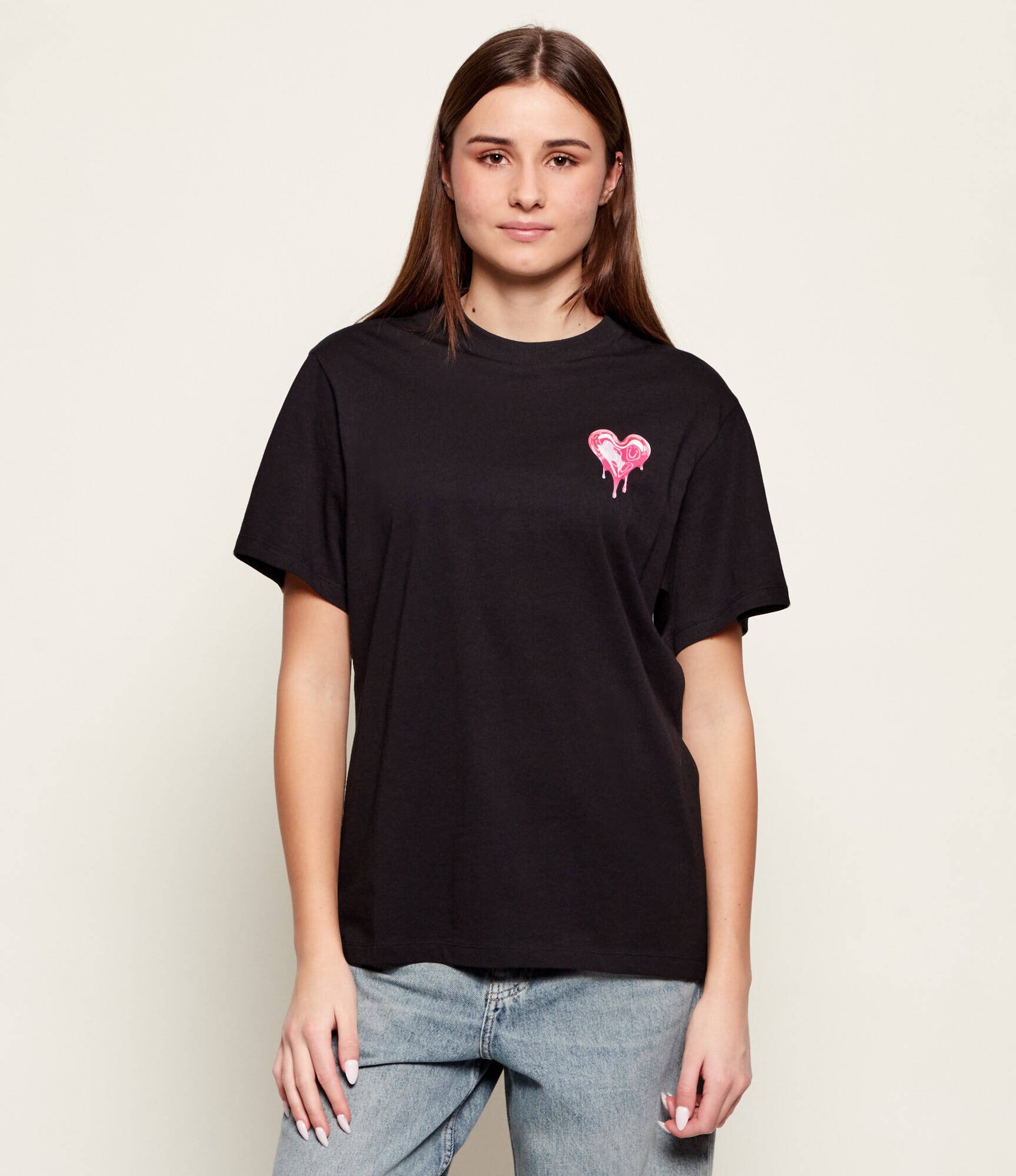 HUGO Blue Tricou Vintage_Tee_B_ | regular fit
