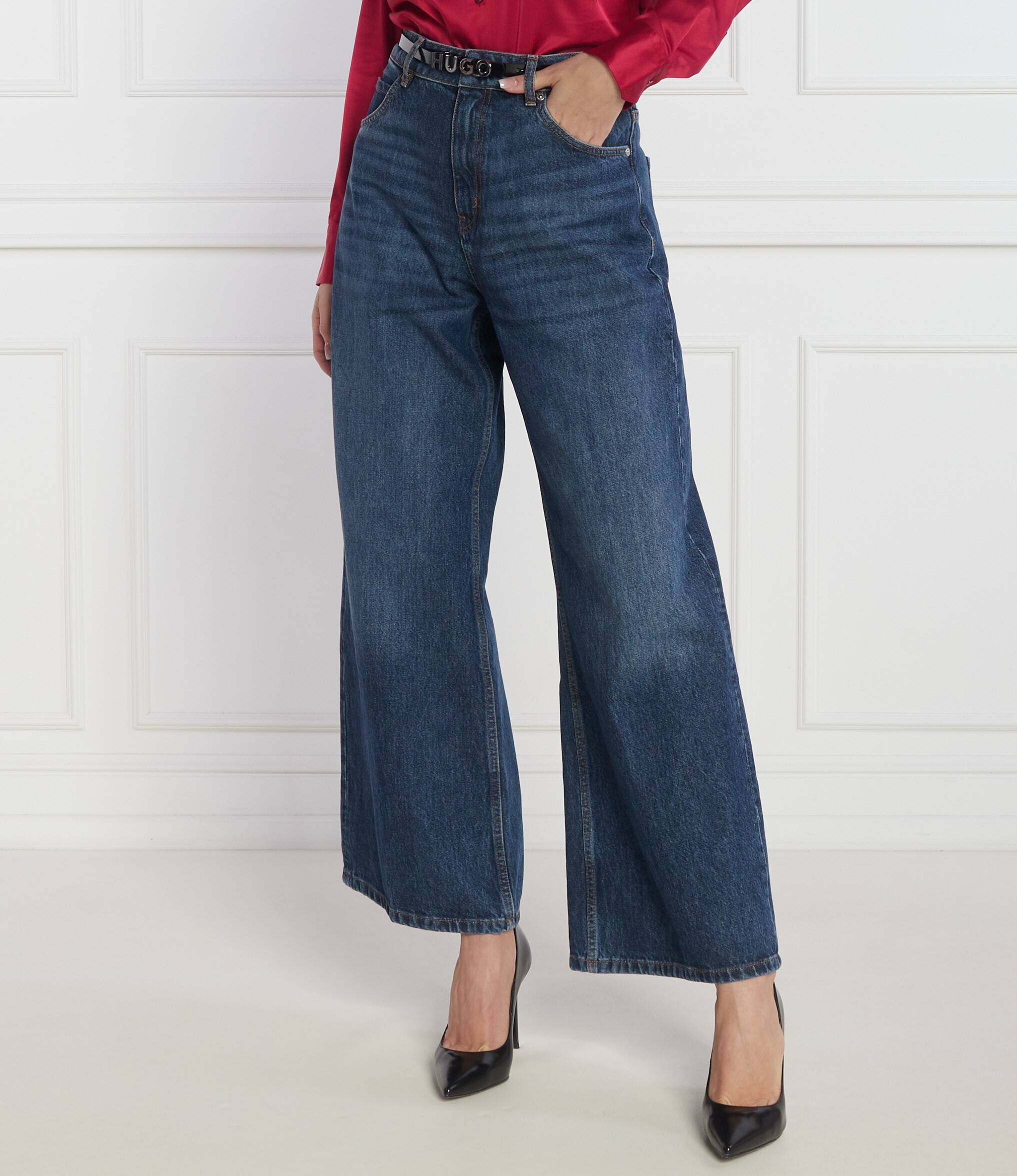 HUGO Blugi Galeva | flare fit
