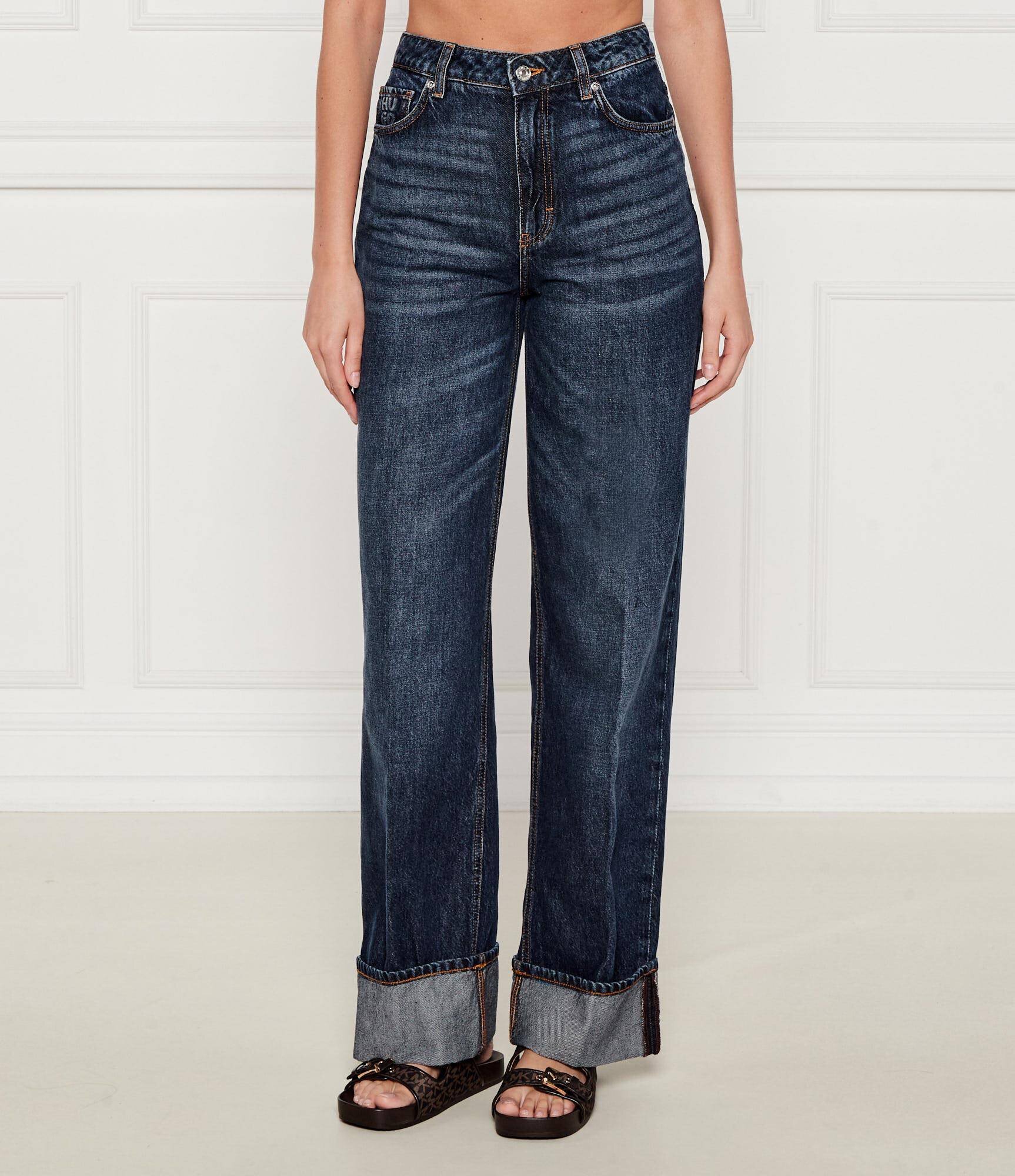 HUGO Blugi Gealena_2 | flare fit | high waist