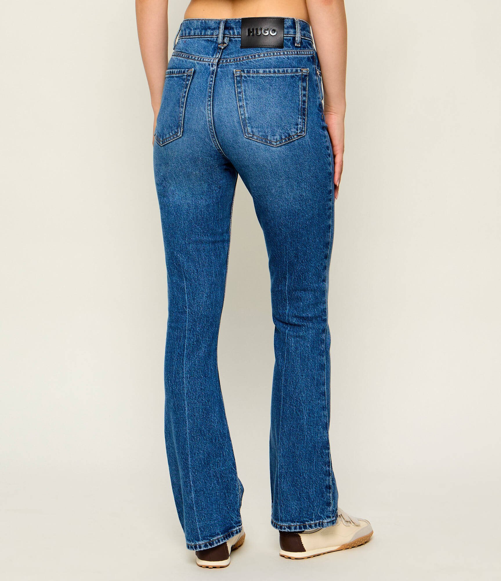 HUGO Blugi Geflare_2 | flare fit | high waist
