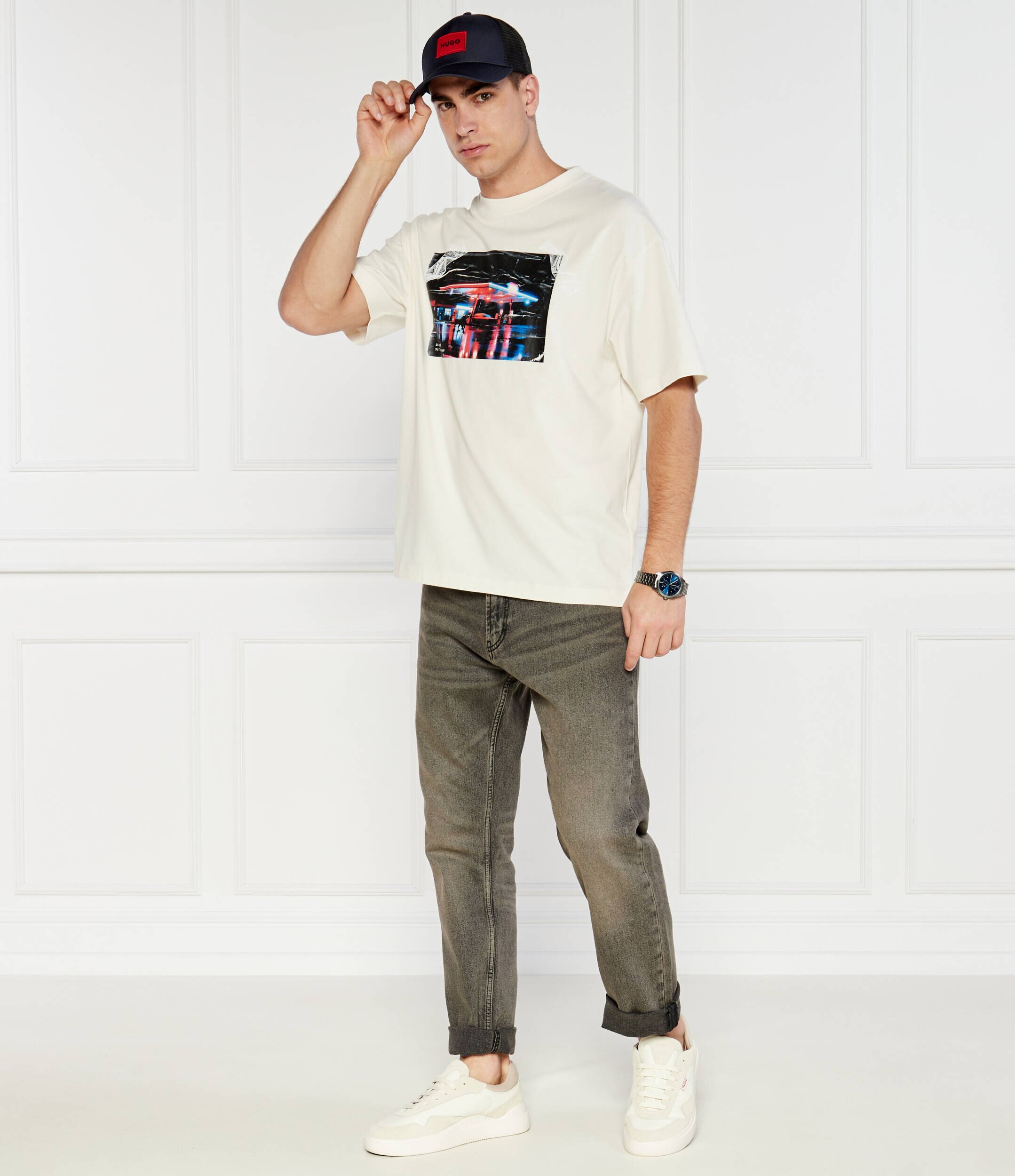 HUGO Blugi X RACING BULLS | Regular Fit