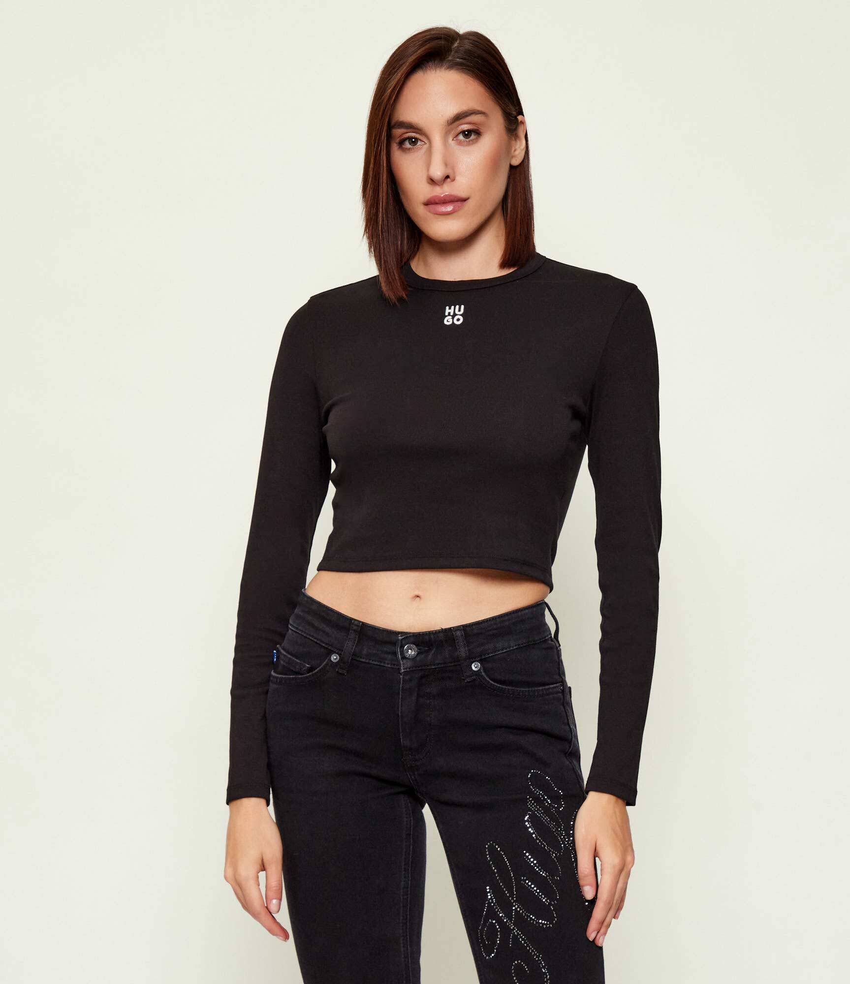 HUGO Bluză | Cropped Fit