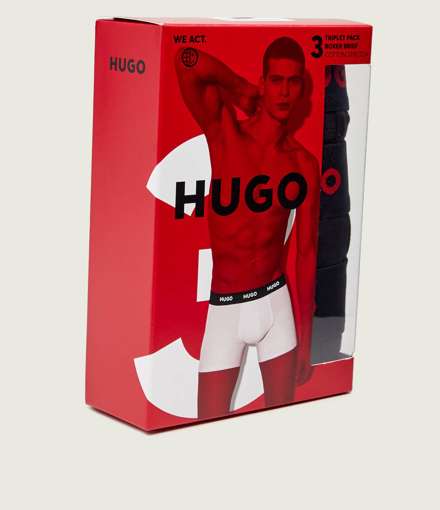 Hugo Bodywear Chiloți boxer 3-pack