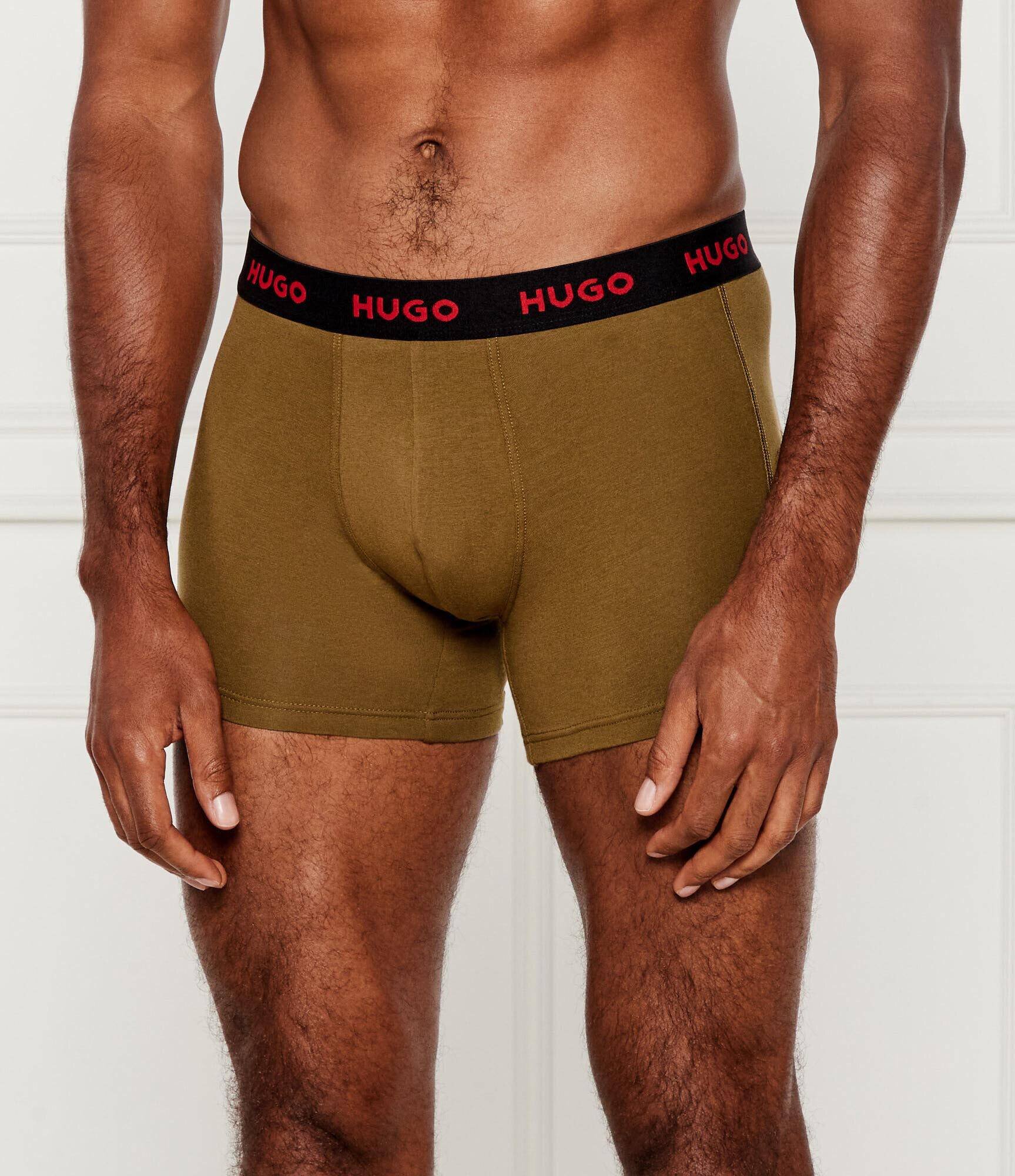 Hugo Bodywear Chiloți boxer 3-pack Design