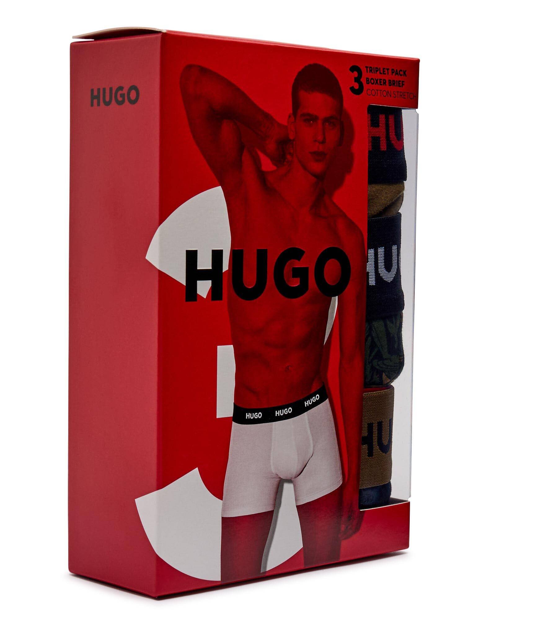 Hugo Bodywear Chiloți boxer 3-pack Design