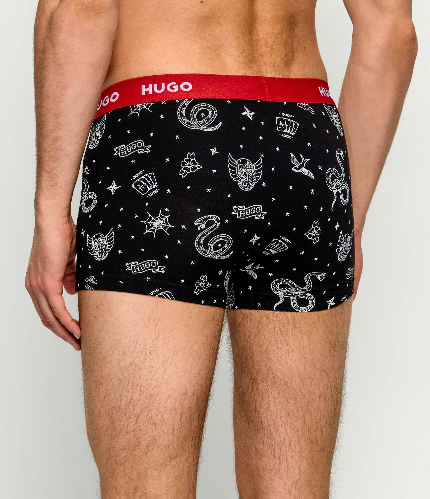 Hugo Bodywear Chiloți boxer 3-pack Design