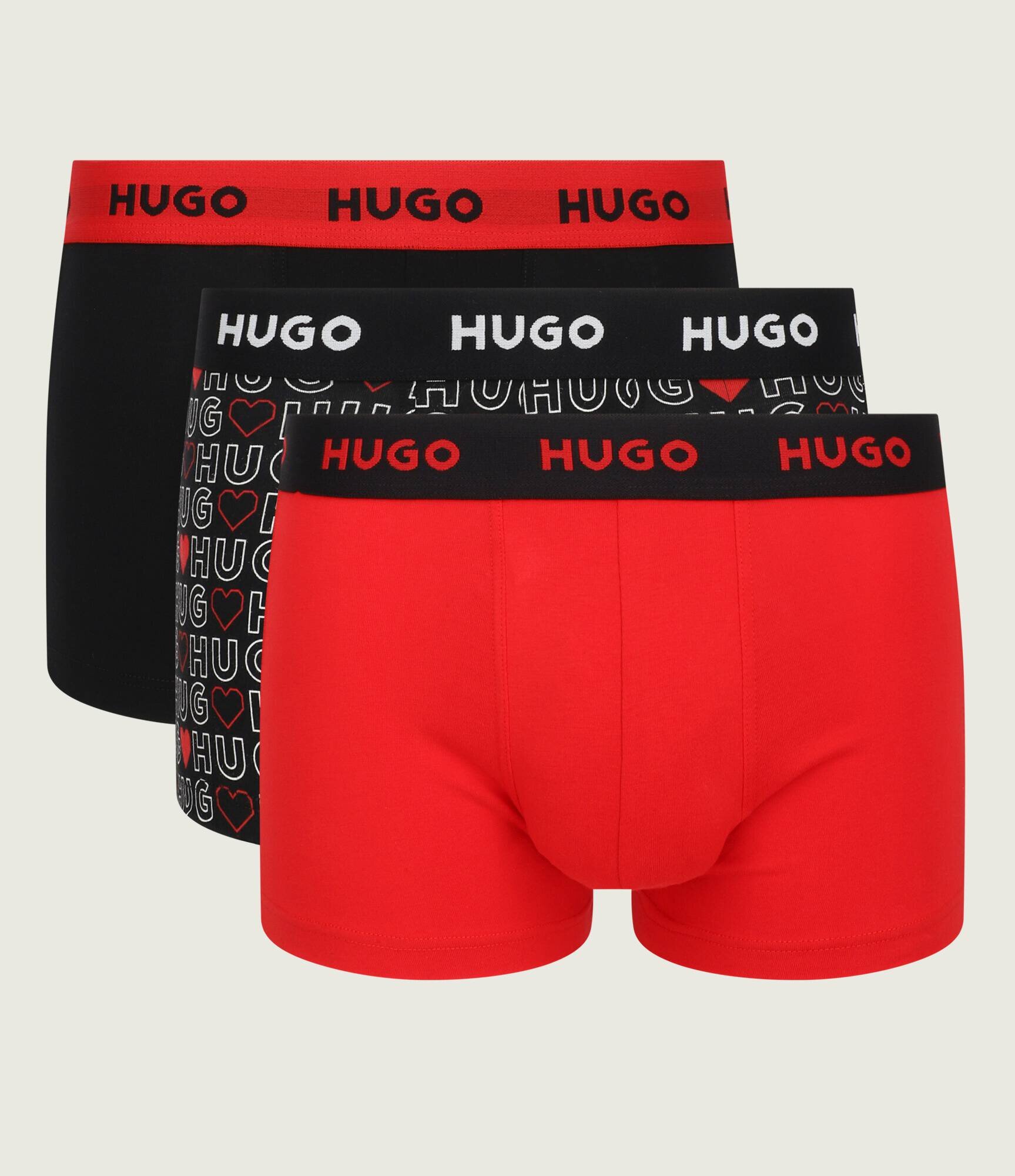 Hugo Bodywear Chiloți boxer 3-pack DESIGN