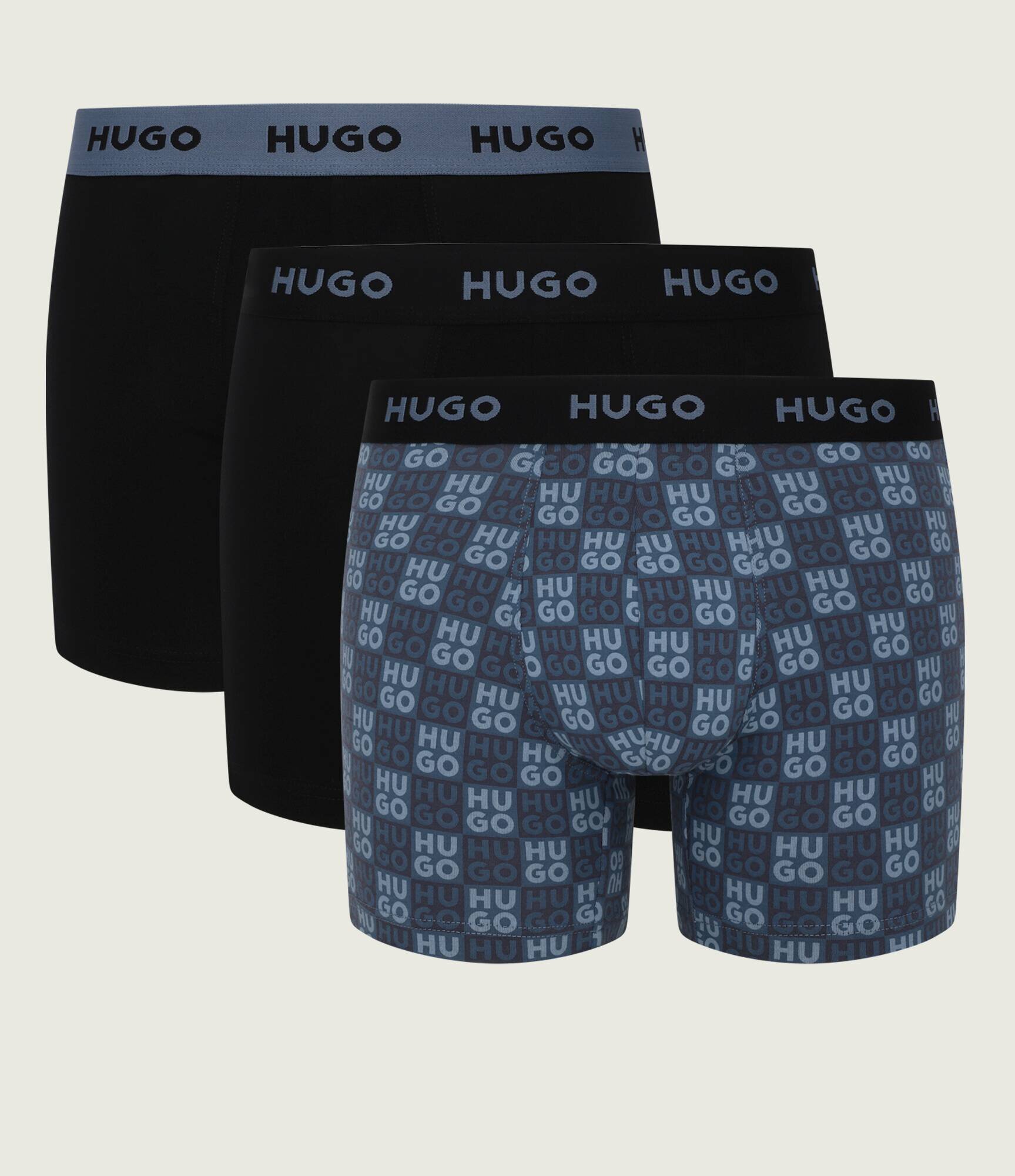 Hugo Bodywear Chiloți boxer 3-pack Design