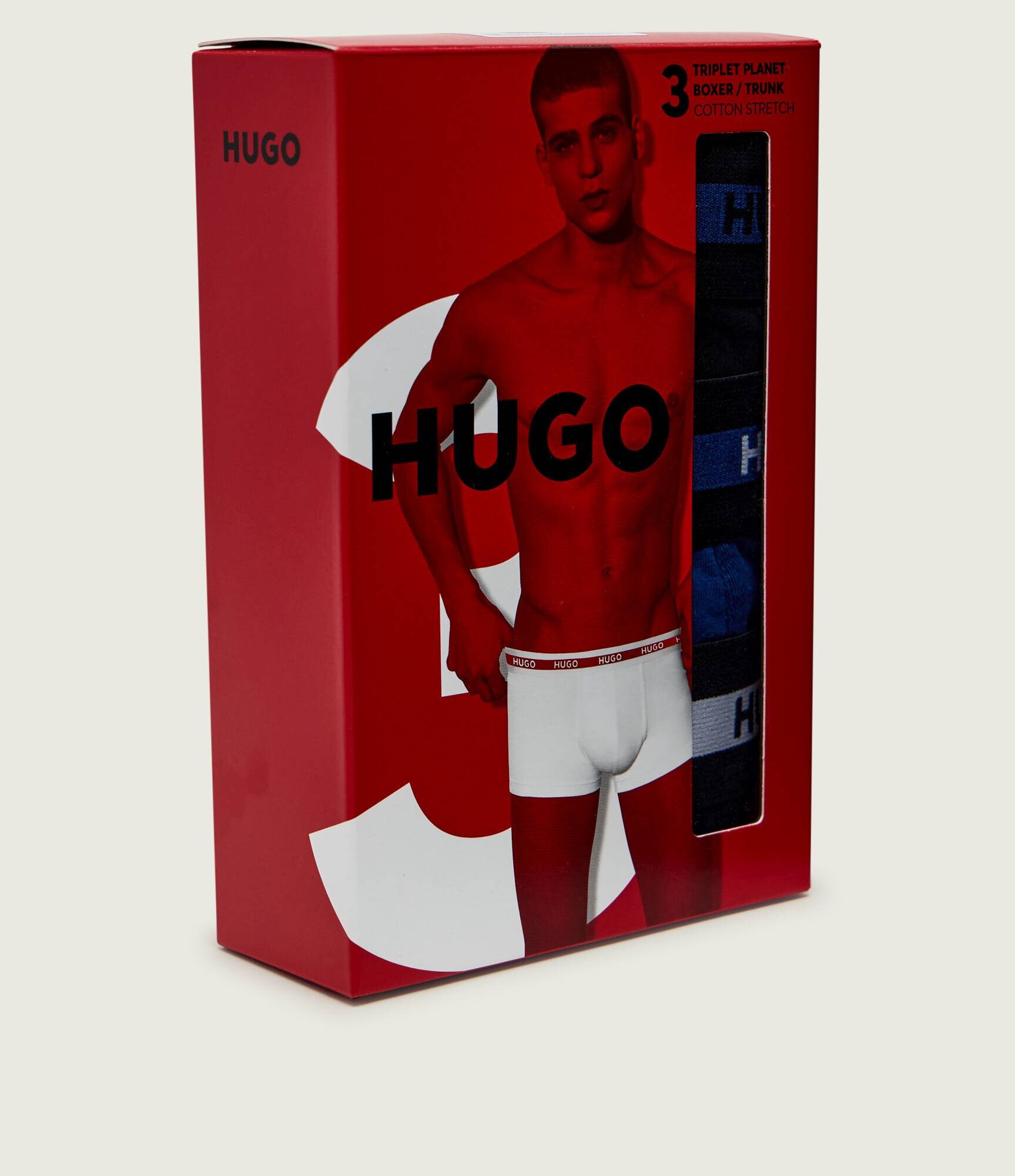 Hugo Bodywear Chiloți boxer 3-pack TRUNK TRIPLET PLANET