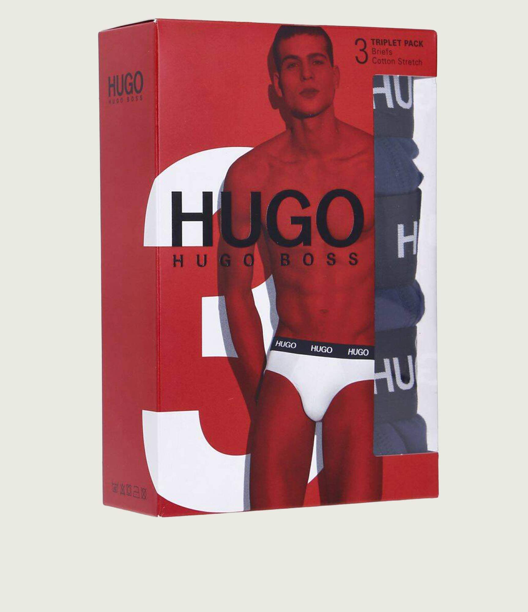Hugo Bodywear Chiloți slipi 3-pack