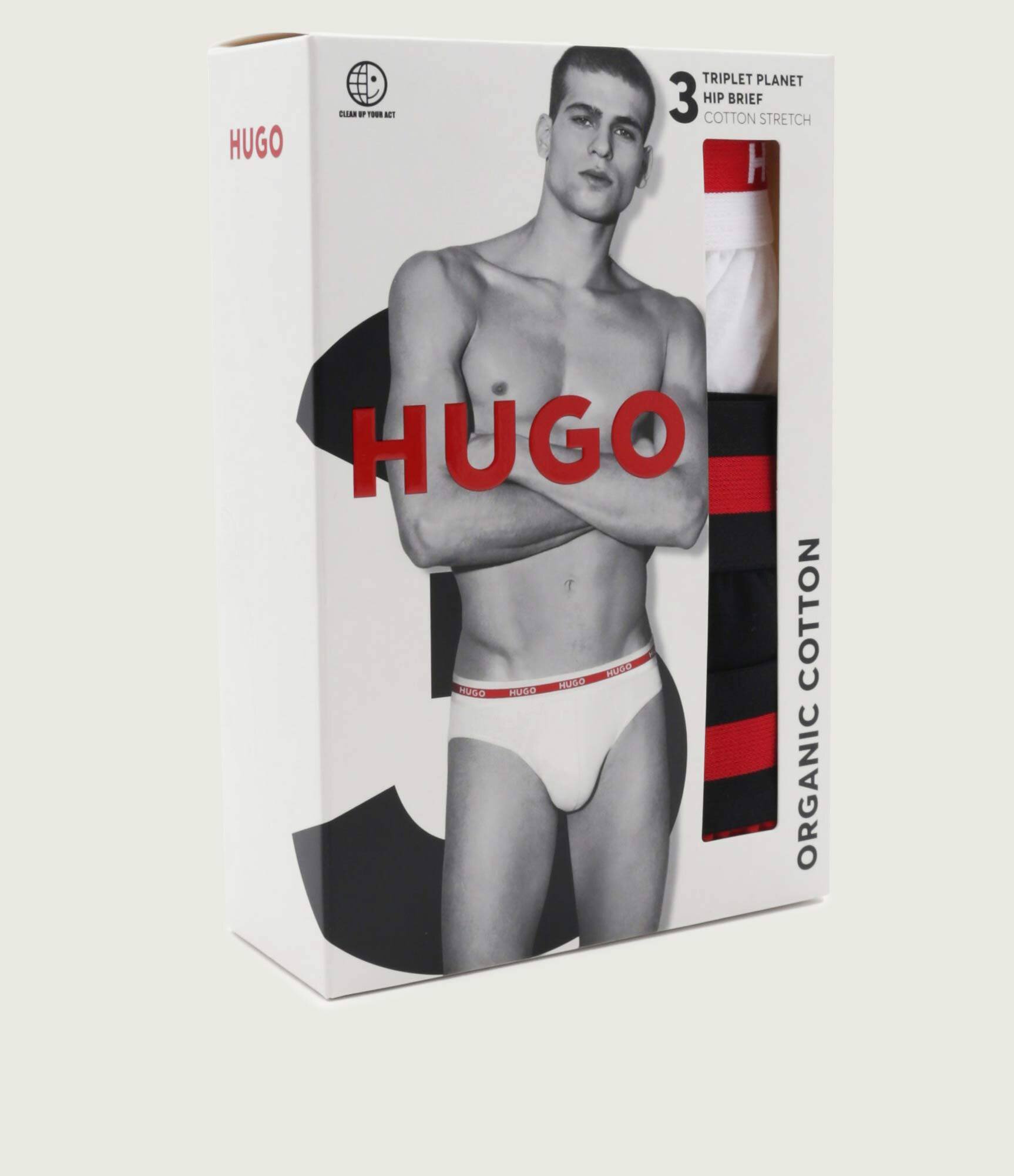 Hugo Bodywear Chiloți slipi 3-pack HIPBR TRIPLET PLANET