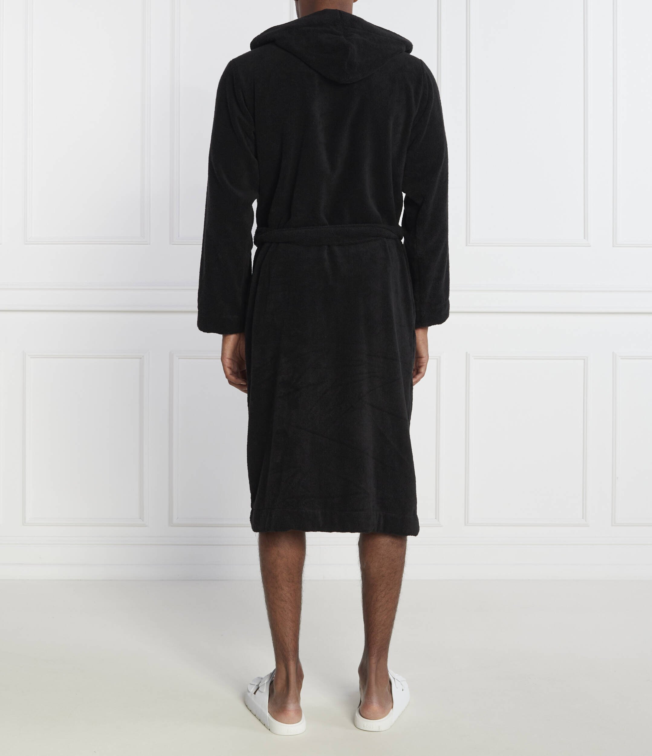 Hugo Bodywear Halat Terry Gown Hooded | Regular Fit