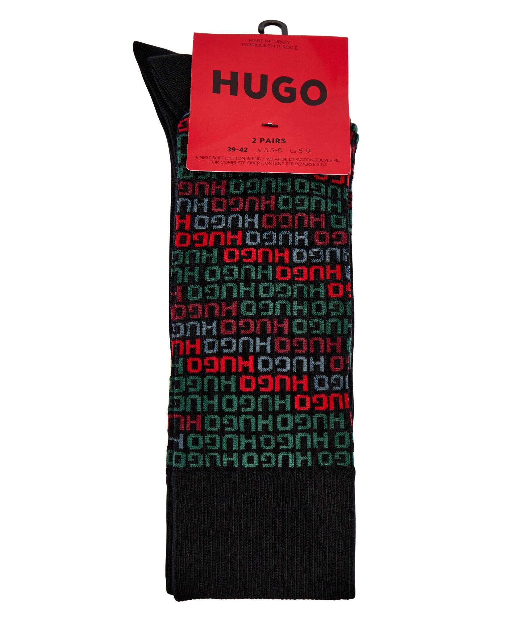 Hugo Bodywear Șosete 2-pack ALL OVER
